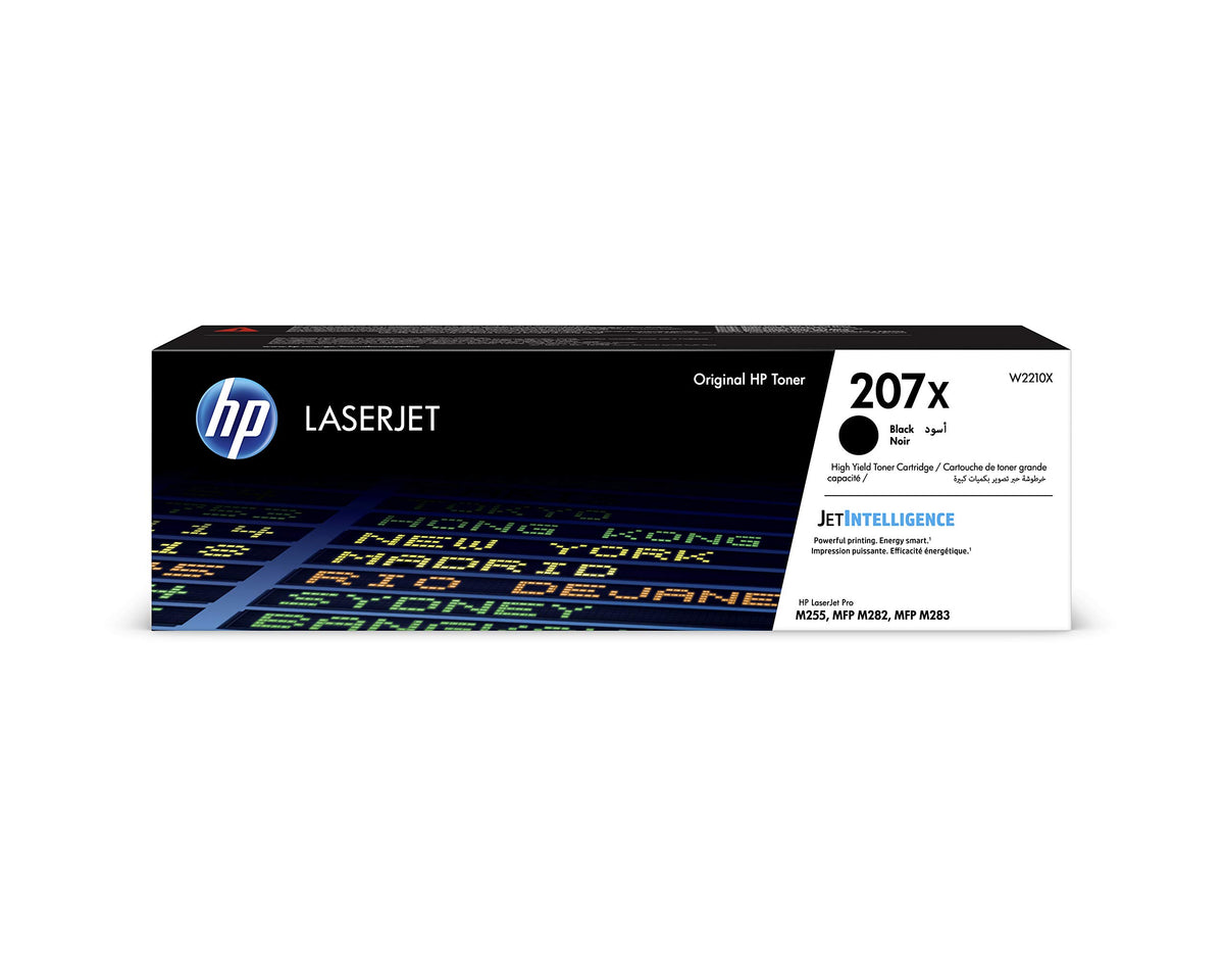 HP 207X (W2210X) Original Black Toner High Yield for HP LaserJet Pro M255