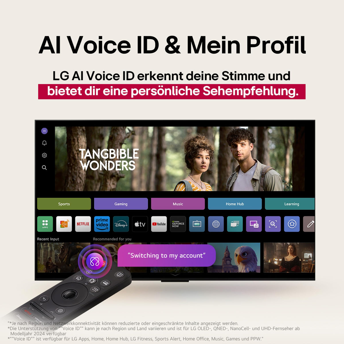 LG OLED55G57LW TV 55 inches (139 cm) 4K OLED evo AI TV (α11 Gen2 4K AI Processor, webOS 25, 120Hz (VRR up to 165Hz)) [Model Year 2025]