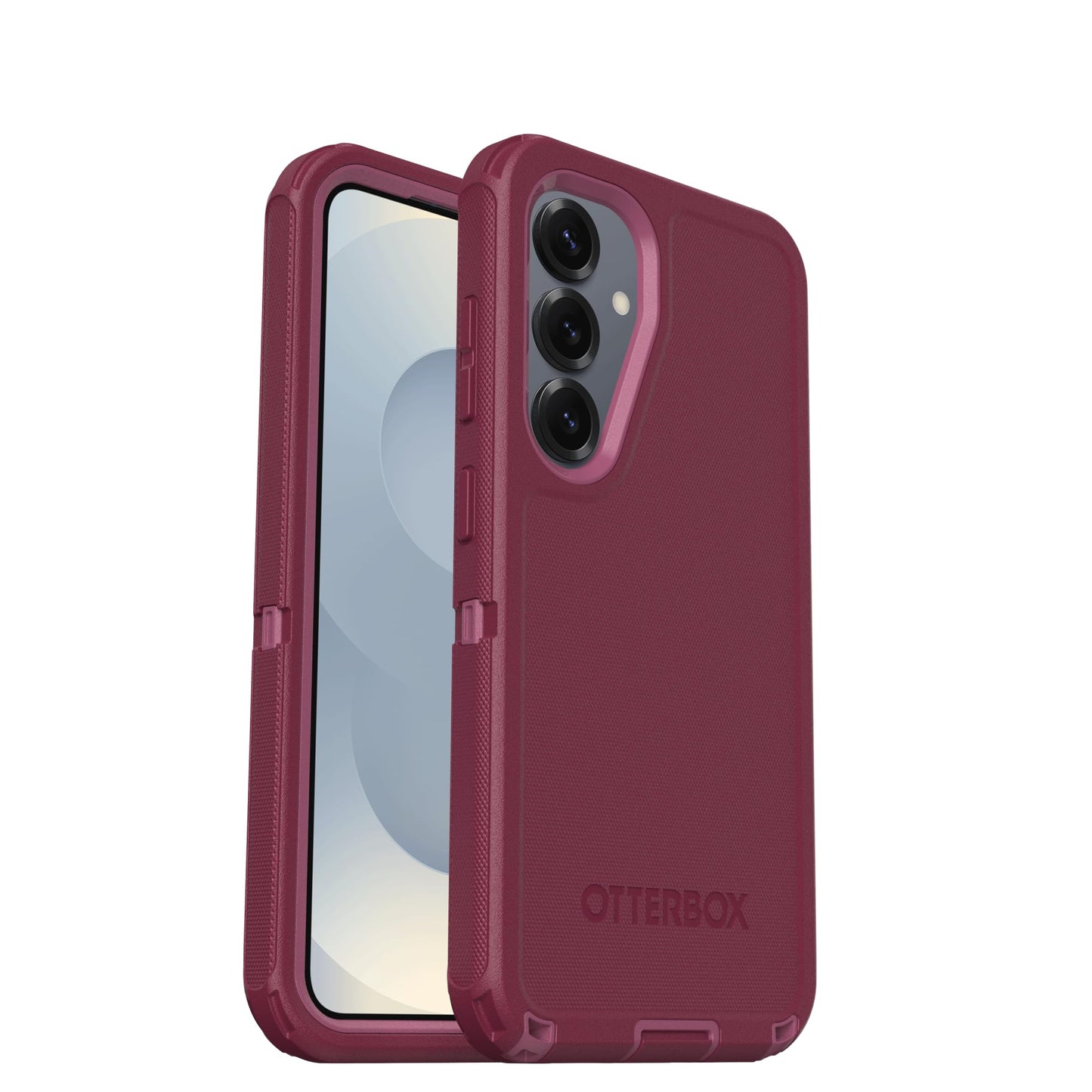 OtterBox Defender Case for Samsung Galaxy S25 Shockproof Drop Proof Ultra Heavy Duty Protective Case 7X Military Grade Tested Pink - 77-97613