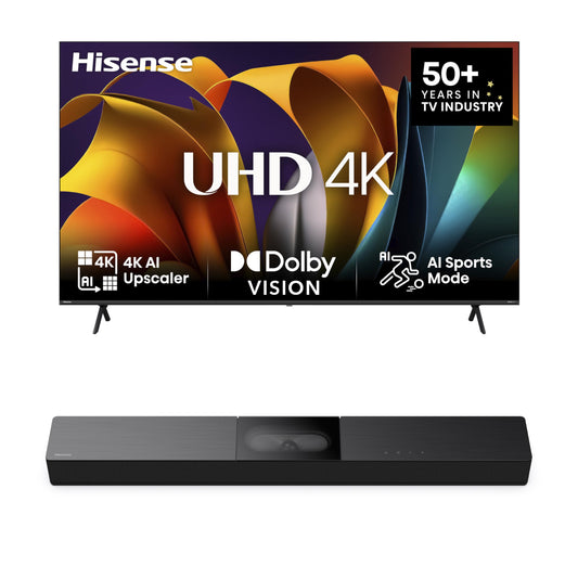 Hisense 85E6NT television bundle