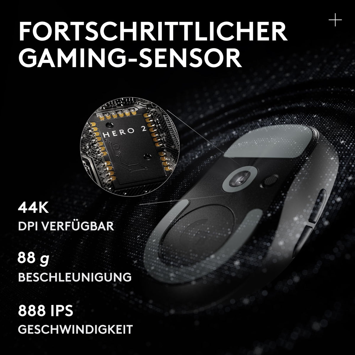 Logitech G PRO X Superlight 2 DEX SE Gaming-Maus - Negru - 910-007833
