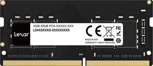 Lexar SODIMM DDR4 RAM 8GB 3200MHz, 260-Pin SODIMM Laptop Memory, High Performance SO-DIMM, PC Laptop Computer Memory, High Performance Memory (LD4AS008G-B3200GSST)