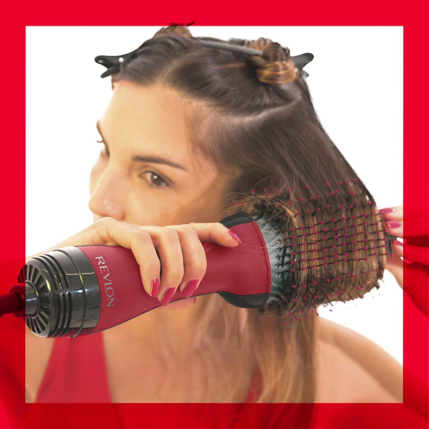 REVLON Salon One-Step Titanium Coated Hair Dryer and Volumizer, RVDR5279UKE1