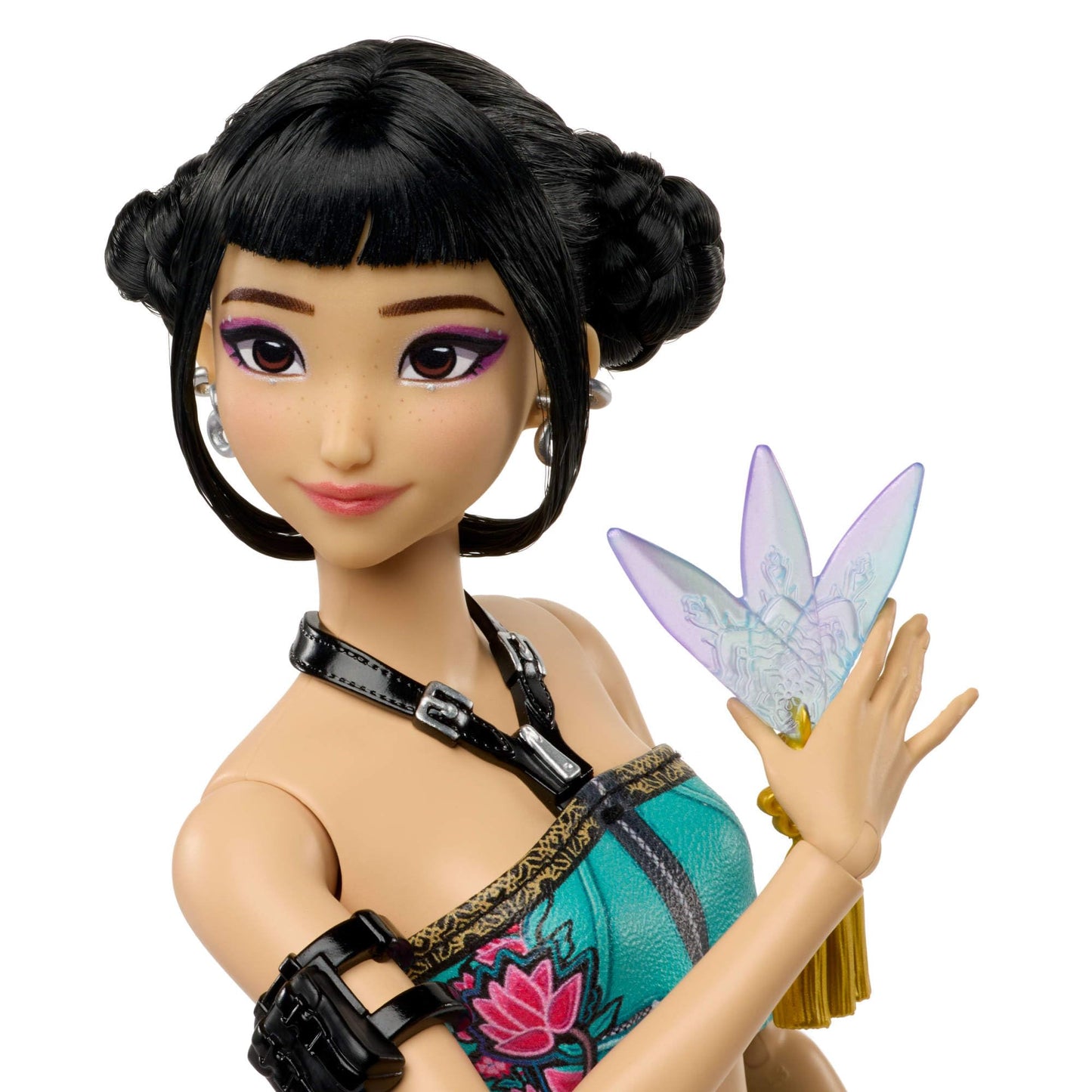 Mattel KPop Demon Hunters HUNTR/X Zoey Fashion Doll in How It's Done Stage Outfit with Ghost Blade Accessory, Movie Inspired, JRN37