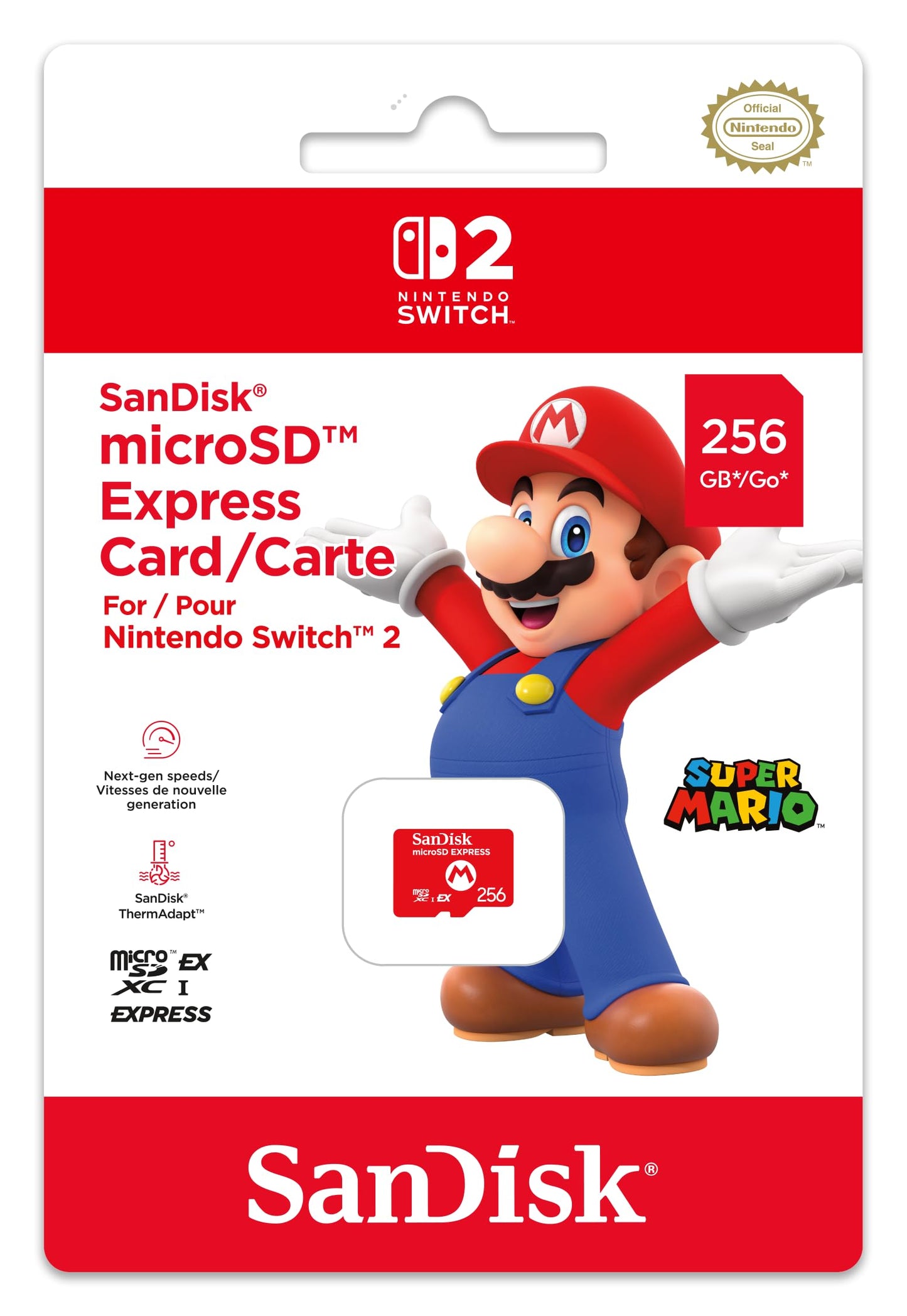 SanDisk Nintendo Switch microSDXC 256GB (10016157)