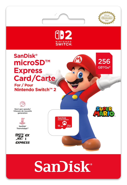 SanDisk Nintendo Switch microSDXC 256GB (10016157)