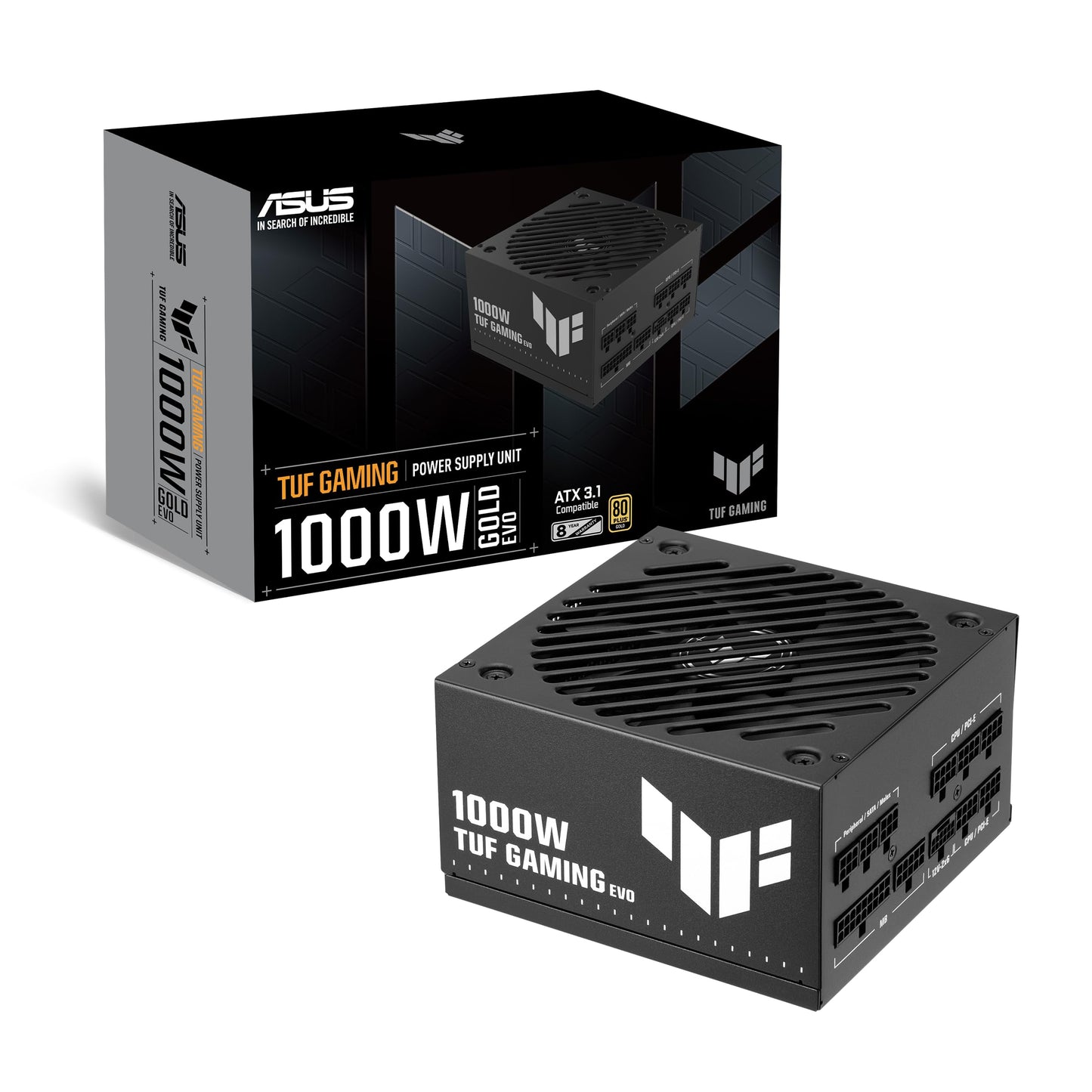 ASUS TUF Gaming 1000W Gold EVO Gaming Power Supply - ZHANGJIN