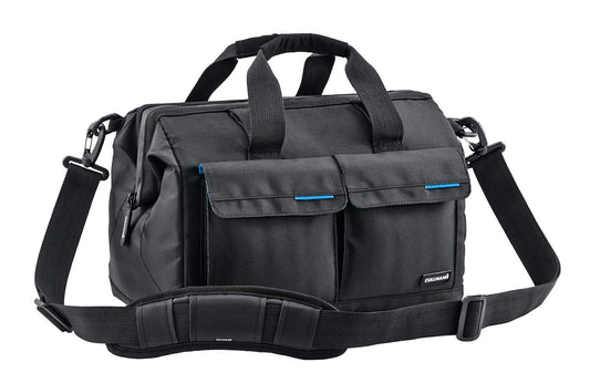 CULLMANN - 98370 - AMSTERDAM Maxima 335 camera bag for medium to large DSLR equipment with large pocket opening, black - internal dimensions 300x150x190mm - 990g light