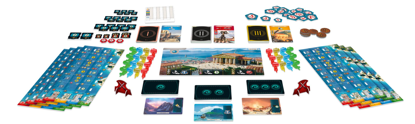 Asmodee | Repos Production | 7 Wonders – Armada | Extension | Connoisseur game | Strategy game | 3-7 players | From 10+ years | 30+ minutes | German - RPOD0025