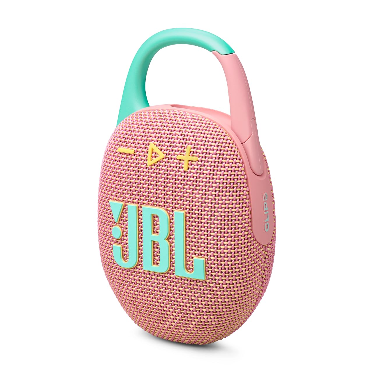 JBL Clip 5, Portable Bluetooth Speaker Box, Pink - JBLCLIP5PINK