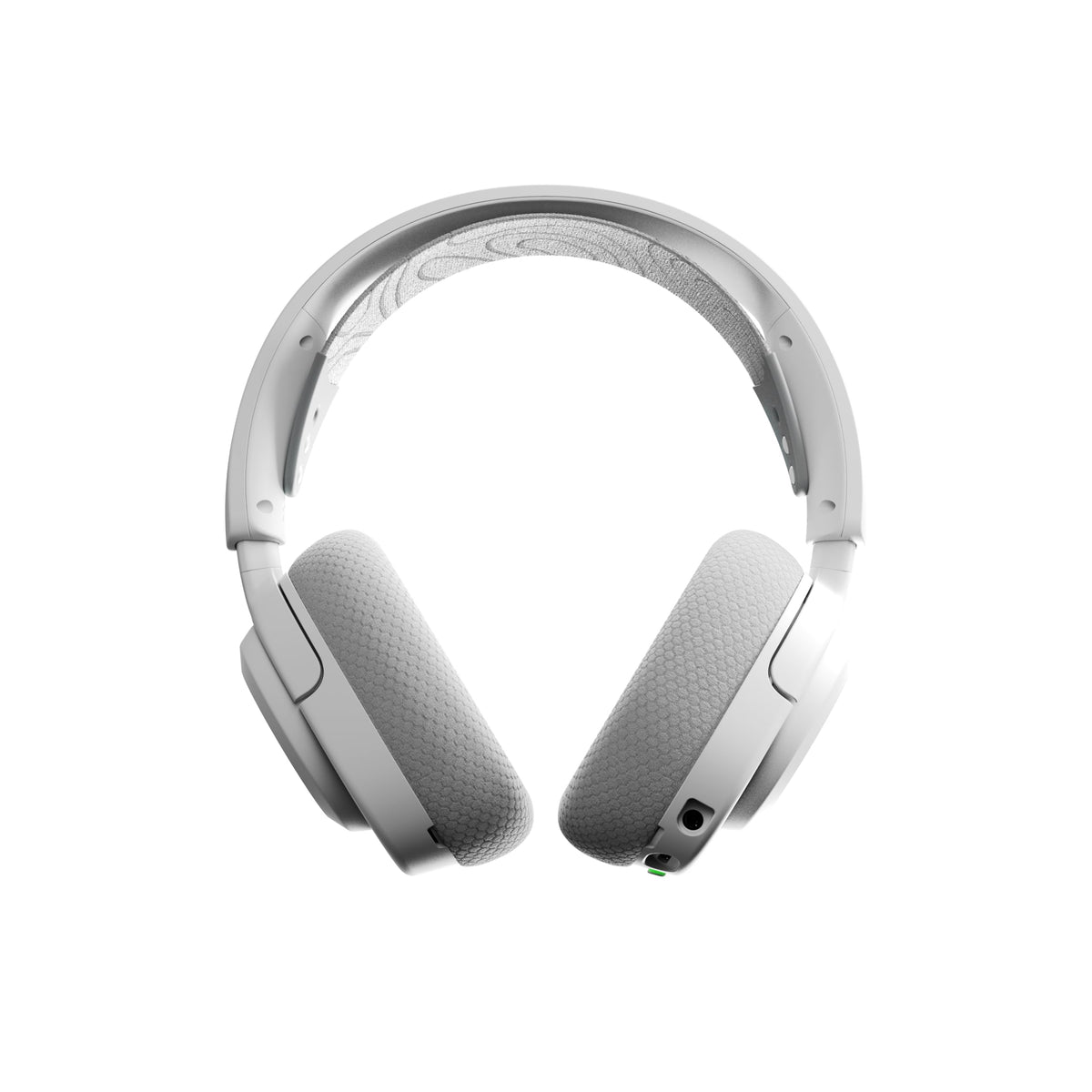 SteelSeries Arctis Nova 3P Wireless - PS5 Headset & PC Gaming Headset – App Control – 40 Hours Battery Life – Neodymium Magnet Drivers – 2.4 GHz/Bluetooth – Detachable Microphone – For PS5, PC, Switch - White - 61687