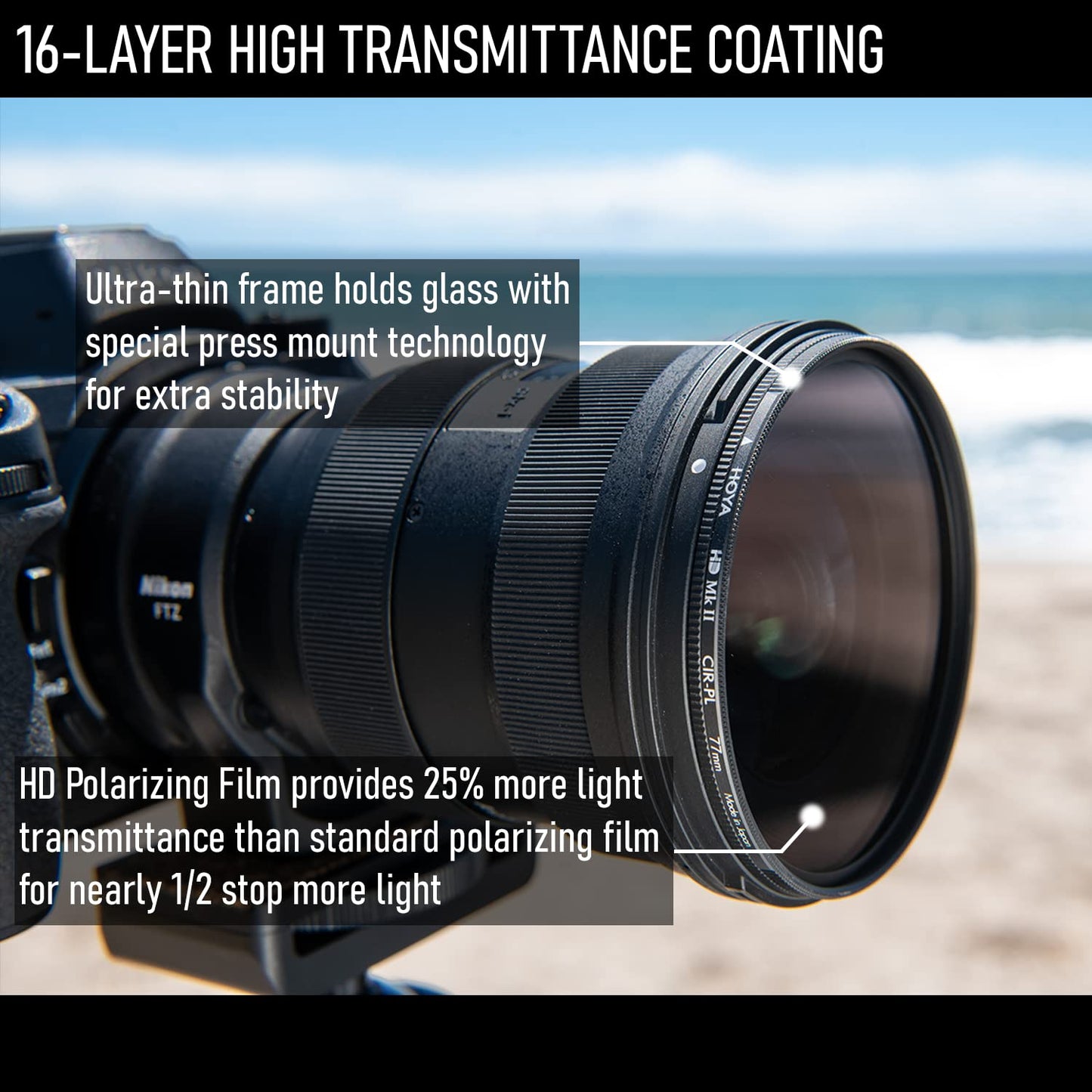 Filter Hoya HD MkII CIR-PL 52mm - YYP4052