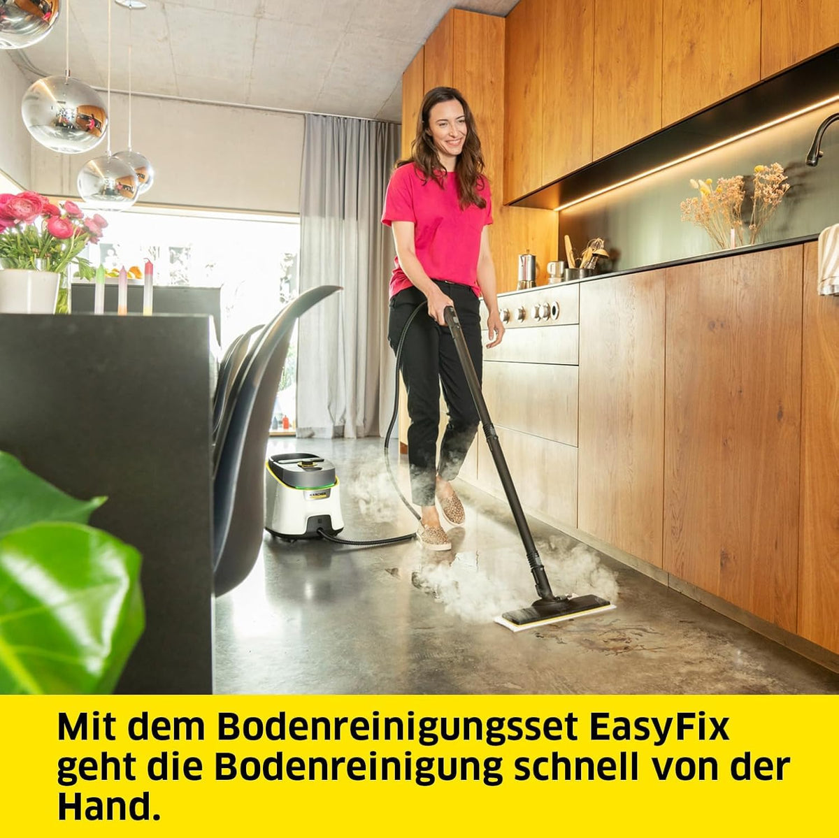 Kärcher Steam Cleaner SC 4 Deluxe, Steam Pressure: 4 bar, Heating Time: 3 min - 1.513-460.0