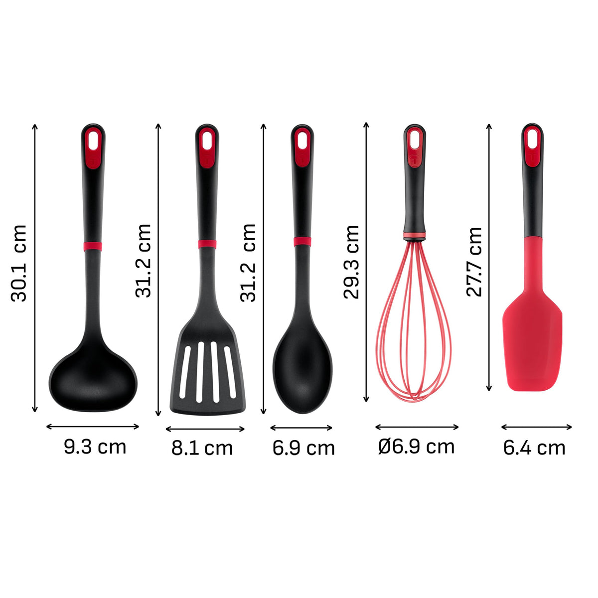 Tefal Ingenio+ 5-piece All-in-One Kitchen Helper Set, Ladle - K198S504