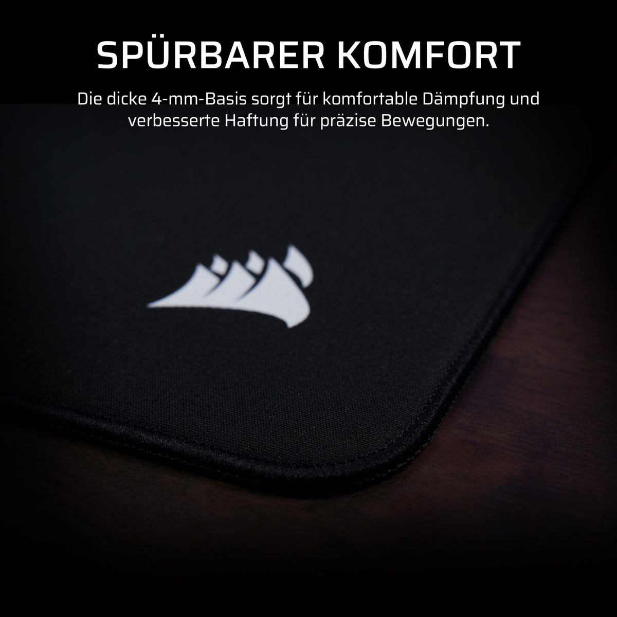 Corsair MM PRO Control Groß Gaming-Mauspad – Schwarz - CH-941C060-WW