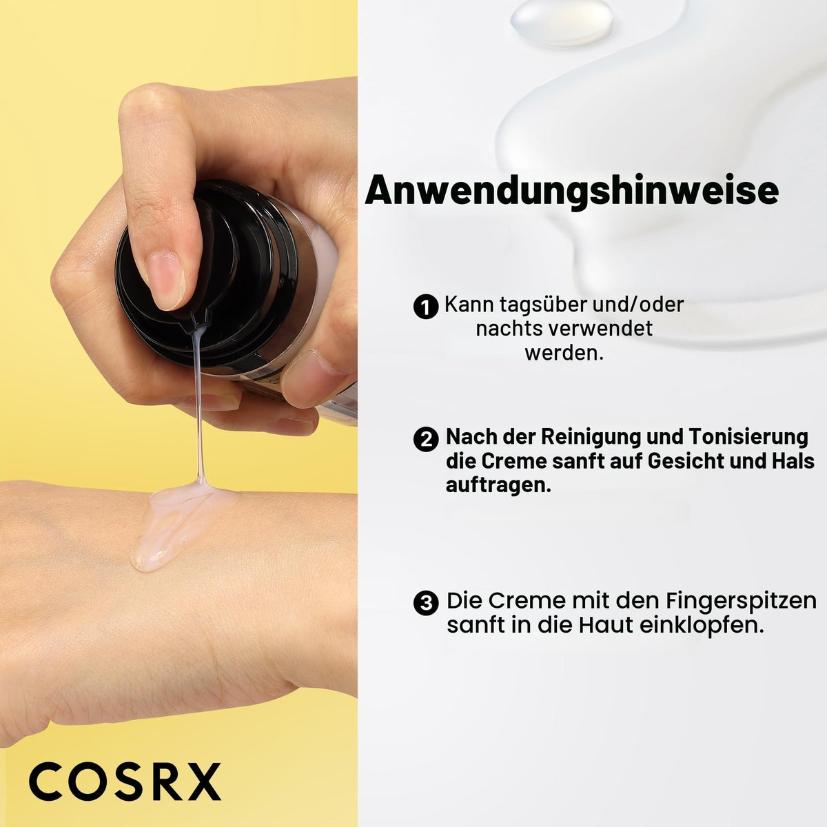 COSRX Niacinamide 5% + Snail Mucin 74% Dual Essence, dark spots & anti-aging face serum for a radiant complexion, hydrating, brightening, Korean skincare, 2.70 fl.oz / 80ml - RLE52053