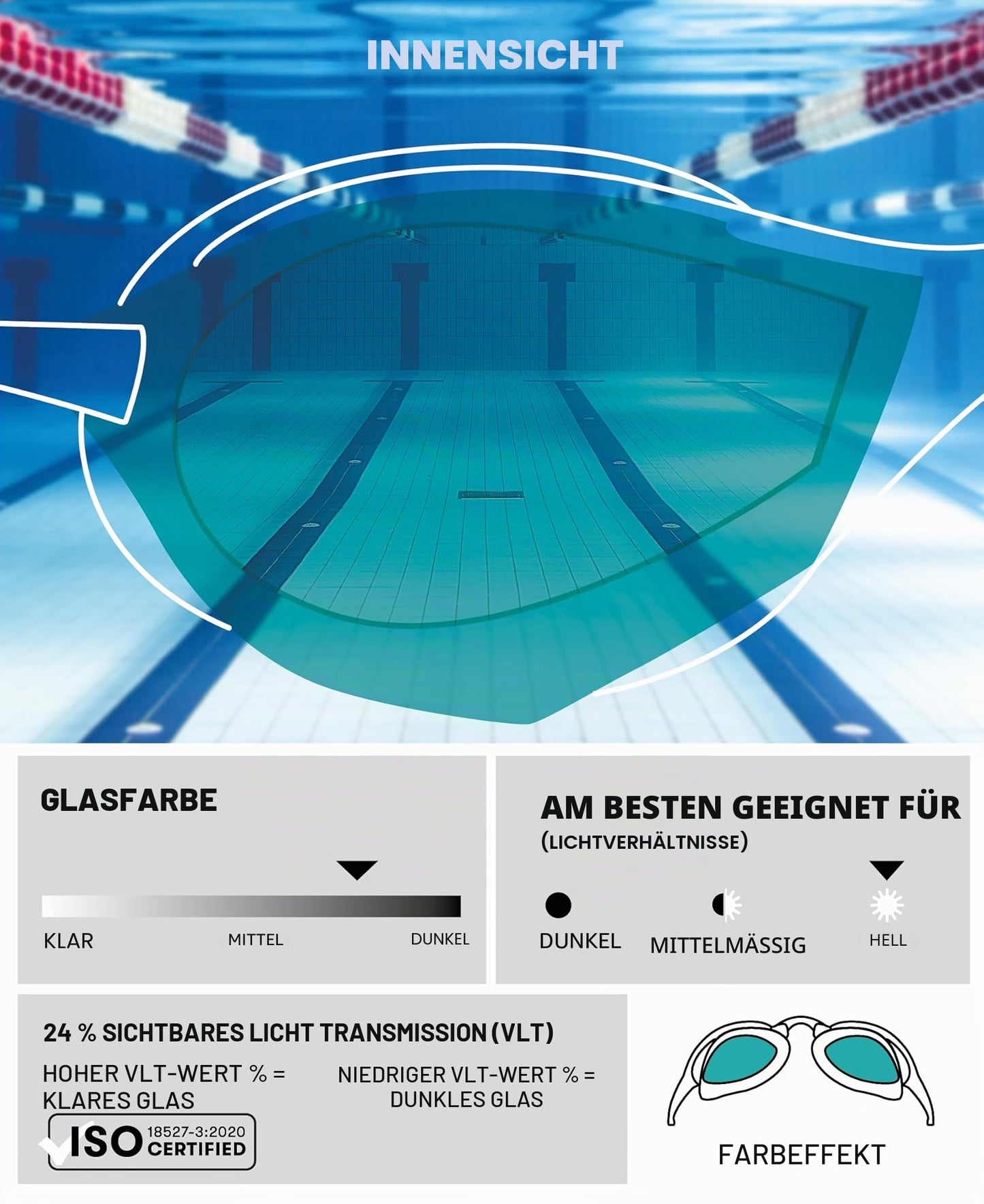 Arena Cobra Ultra Swipe Mirror Unisex Race Swimming Goggles for Adults, Diving Goggles with Curved Mirror Lenses, Anti-Fog, UV Protection, 5 Interchangeable Nose Bridges - 002507