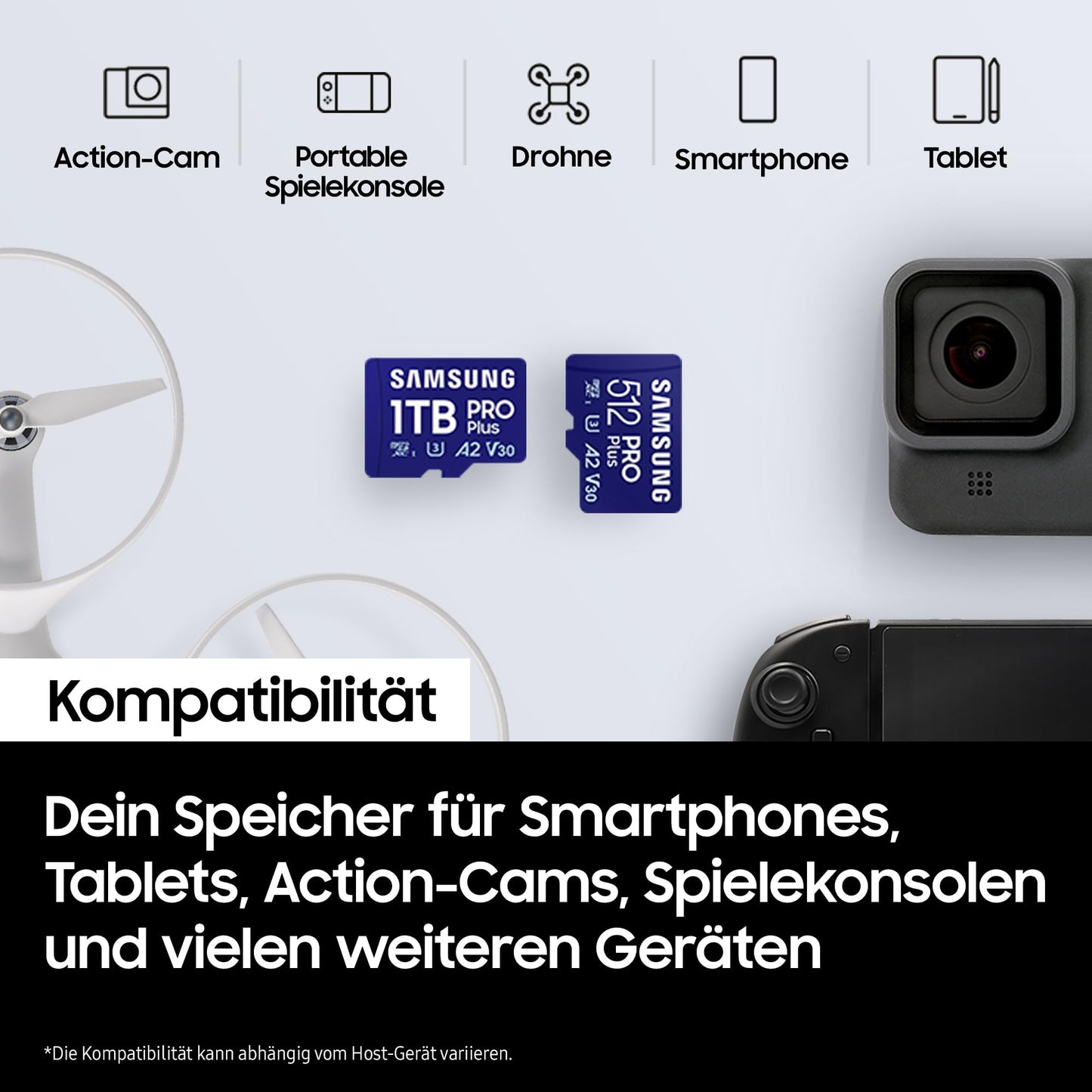 Samsung PRO Plus (2023) microSD-Karte + SD-Adapter