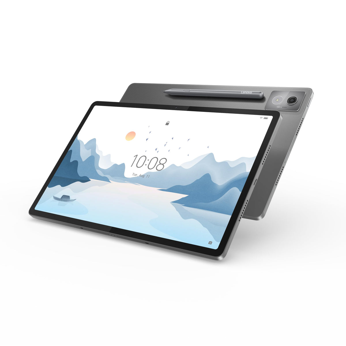 Lenovo Idea Tab Pro Tablet 32.7 cm (12.7 inches), 3K, Matte Edition (MediaTek Dimensity 8300, 8 GB RAM, 128 GB UFS 3.1, 144 Hz, Wi-Fi 6E, Bluetooth 5.3, Android 14), Moon Grey, including Tab Pen Plus - ZAE40091ES