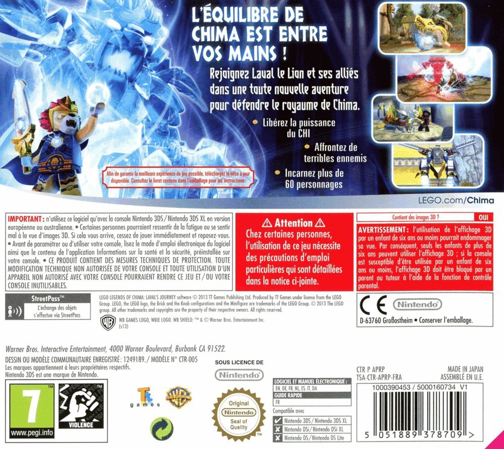 LEGO Chima Game 3DS - NINTDO-378709