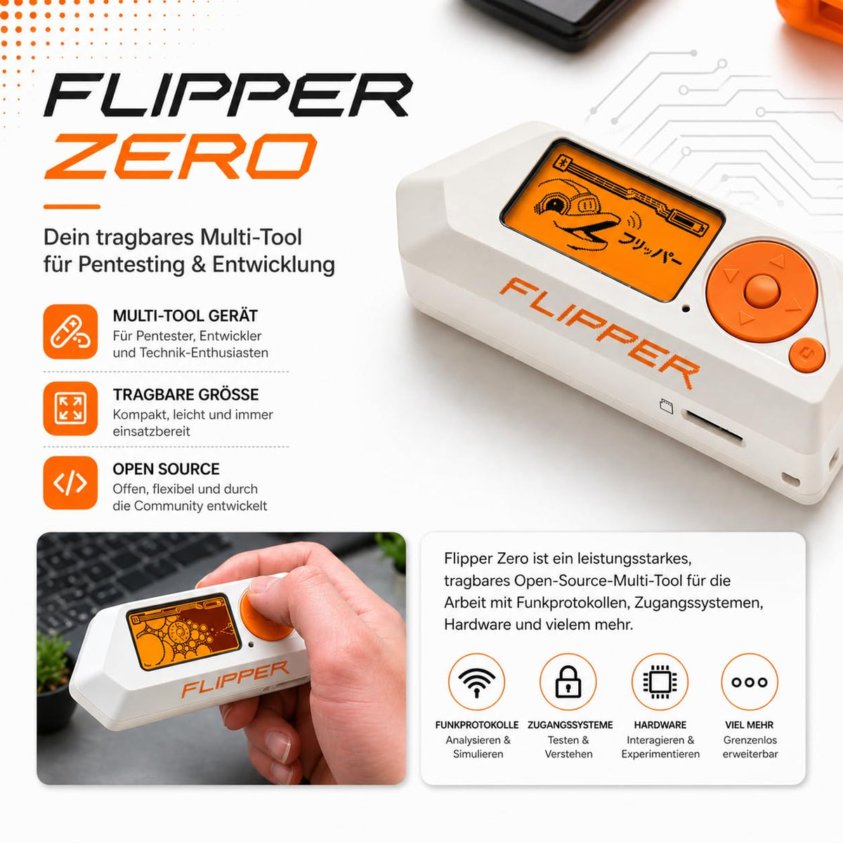 db-tronic Flipper Zero | multifunctional tool
