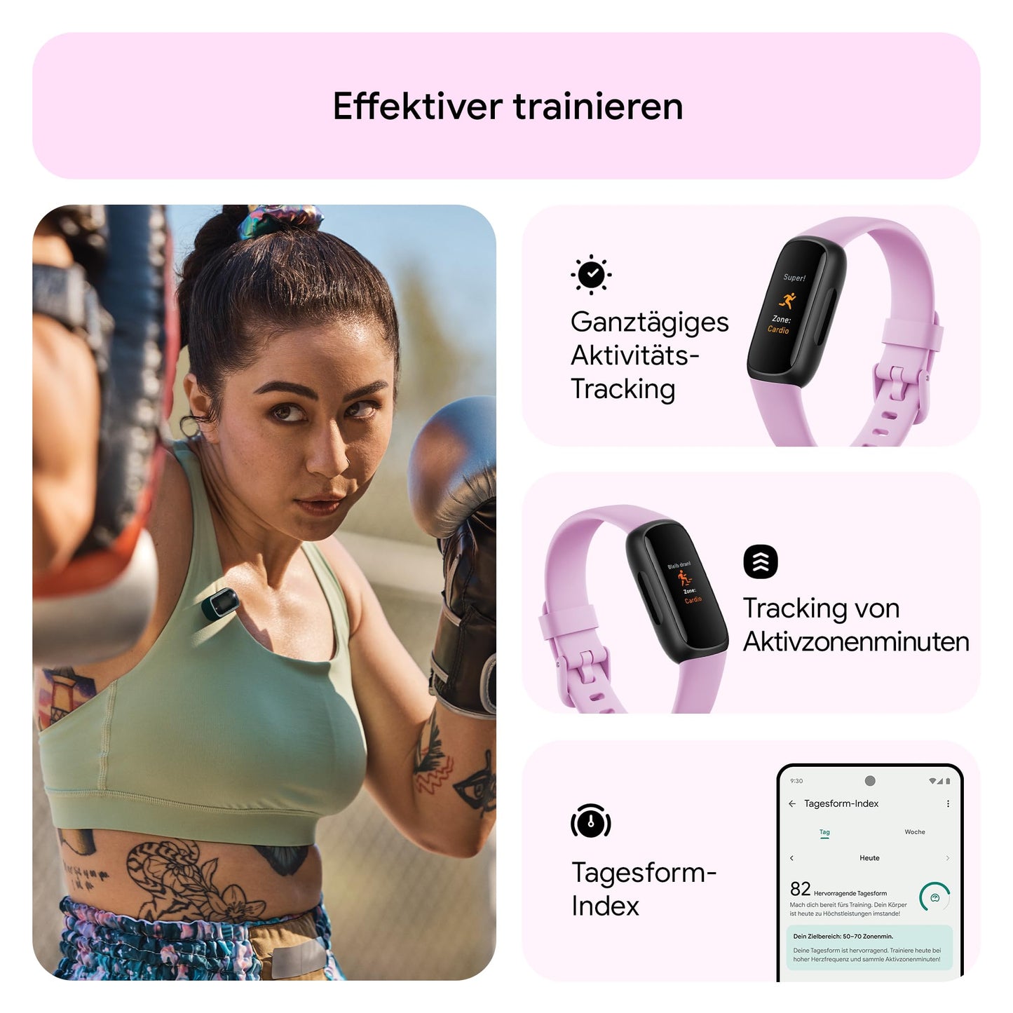 Fitbit Inspire 3 (FB424BKLV)