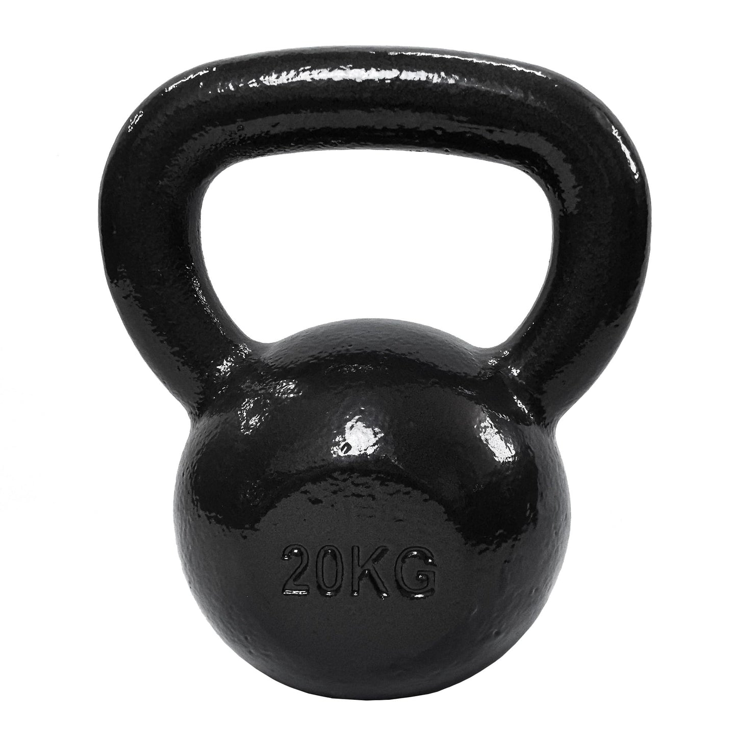 Amazon Basics Cast Iron Kettlebell 20kg Black - CK-20KG