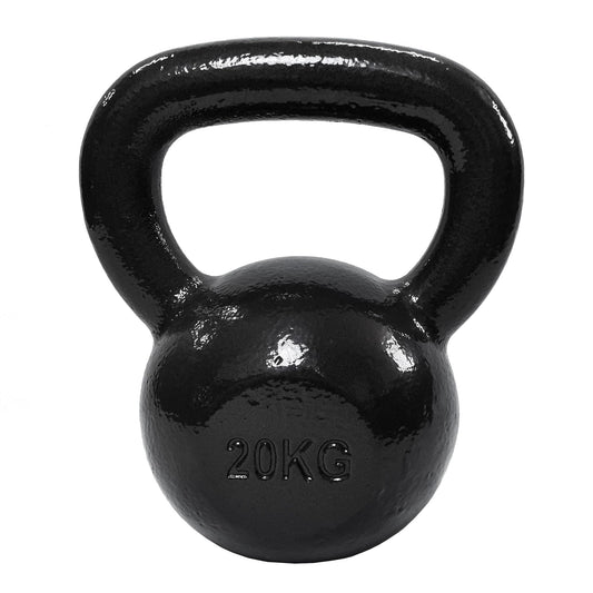 Amazon Basics Cast Iron Kettlebell 20kg Black - CK-20KG