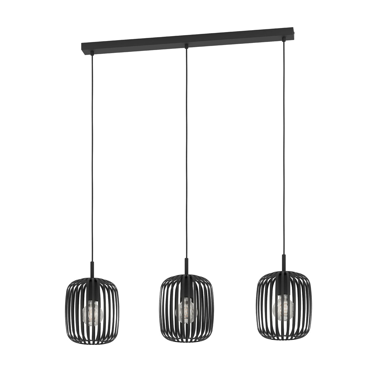 EGLO Pendant Lamp Romazzina, Dining Table 3-Light Pendant - 900495
