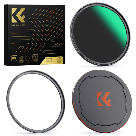 K&F CONCEPT 82mm ND Filter Gray Filter ND64 (6 Stop) Magnetic V1 - SKU.1744