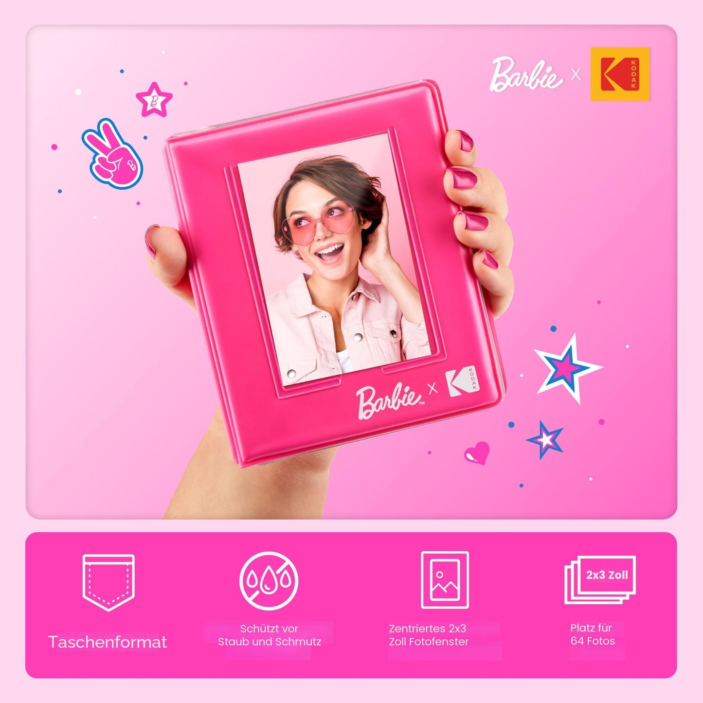 Kodak Printomatic Barbie Edition Starter Bundle
