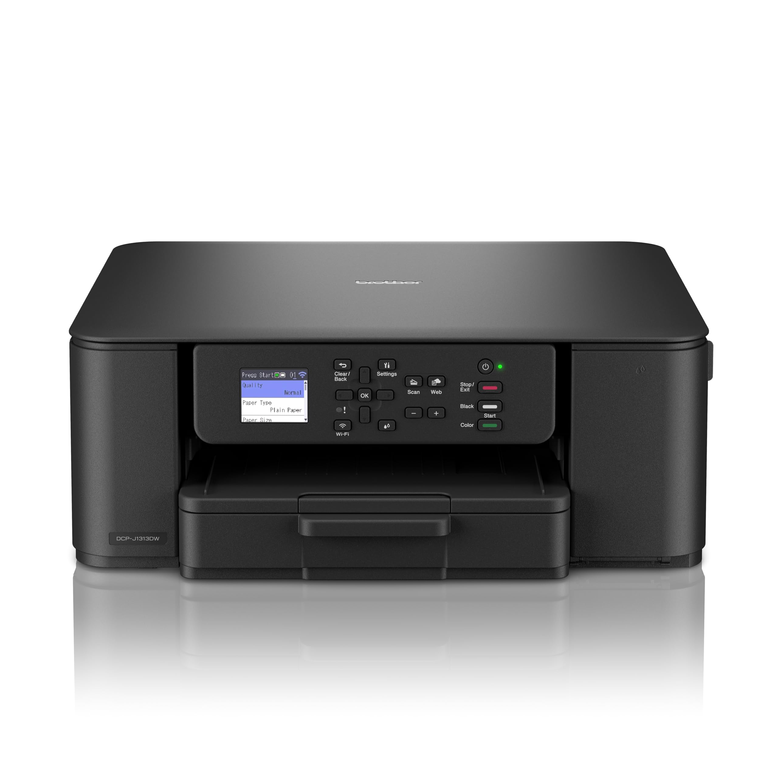 Brother DCP-J1313DW 3-in-1 Ink Multifunction Device, USB & WiFi, Automatic Duplex Printing, Exclusive to Amazon - DCPJ1313DWRE1