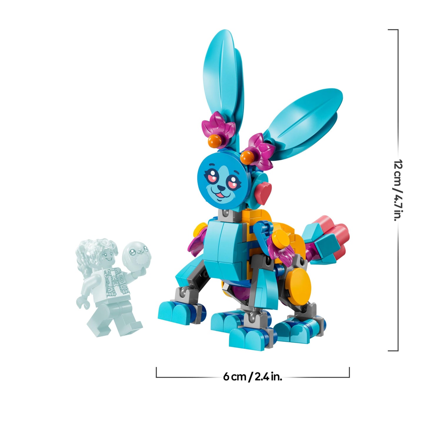 LEGO DREAMZzz Bunchus Creative Animal Adventures Toy Bunny for Kids 20-in-1 Fantasy Playset with Izzie Minifigure Gift for Girls and Boys Ages 7+ 71488