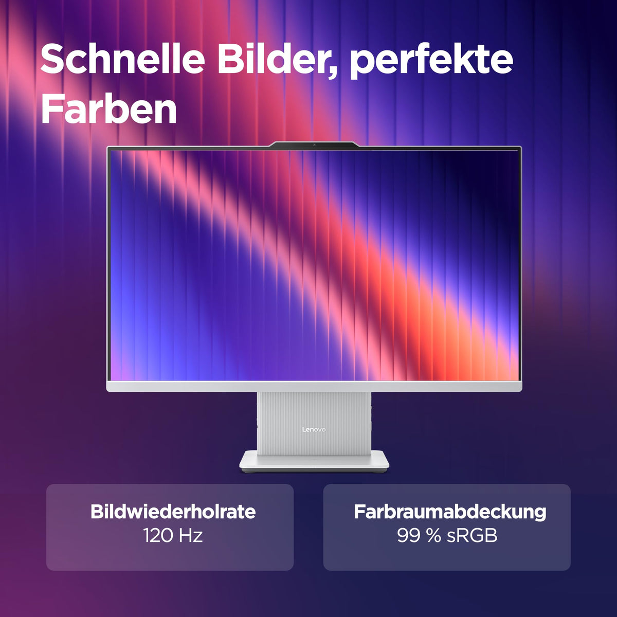 Lenovo IdeaCentre All-In-One | 27" QHD Display | Intel Ultra 7 | 16GB | 512GB - F0JJ002FGE