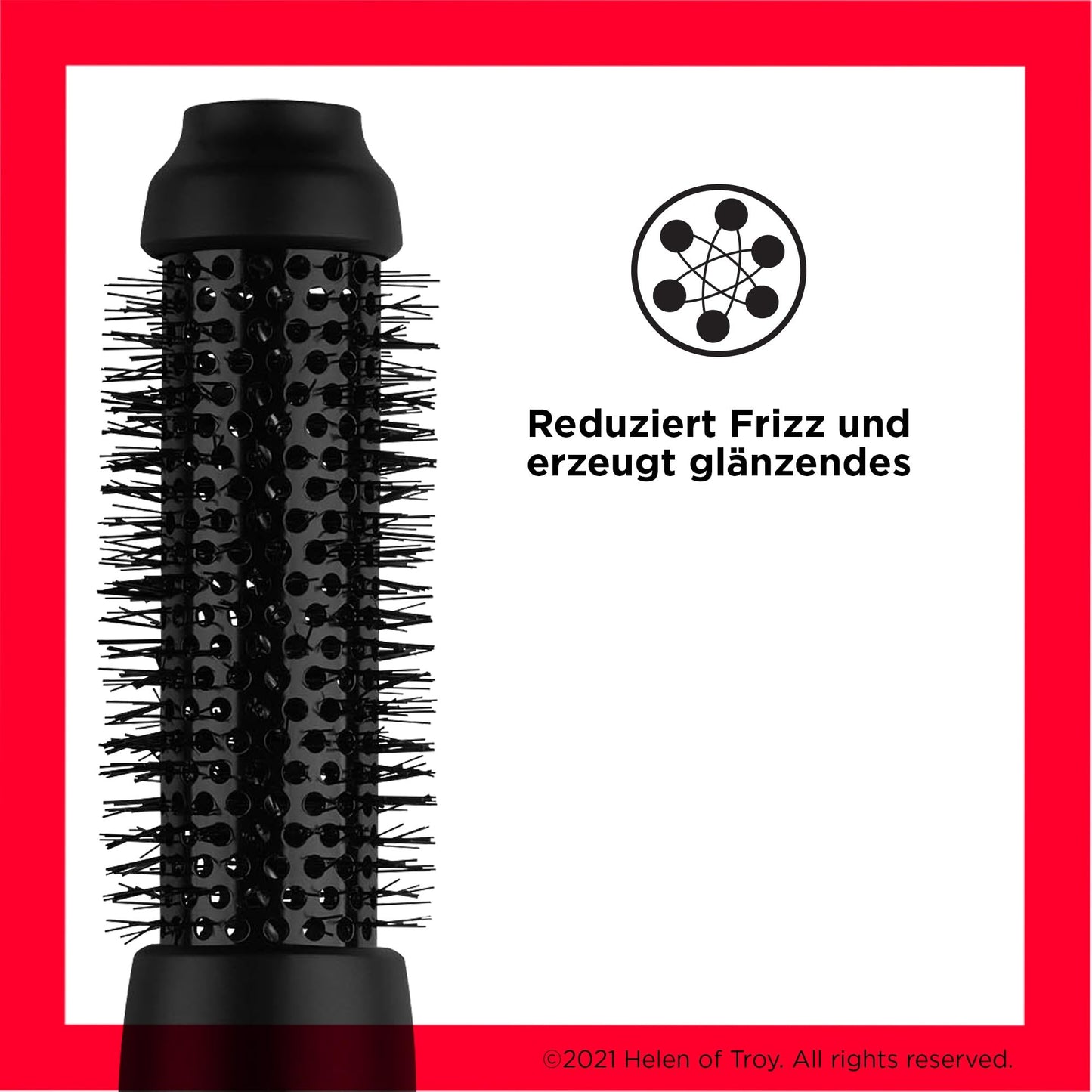 Revlon One-Step Style Booster - Round Brush Dryer and Styler, 38mm Round Brush (Thermal Bristles, Ceramic Coated Barrel, ION AND CERAMIC TECHNOLOGY) RVDR5292UKE