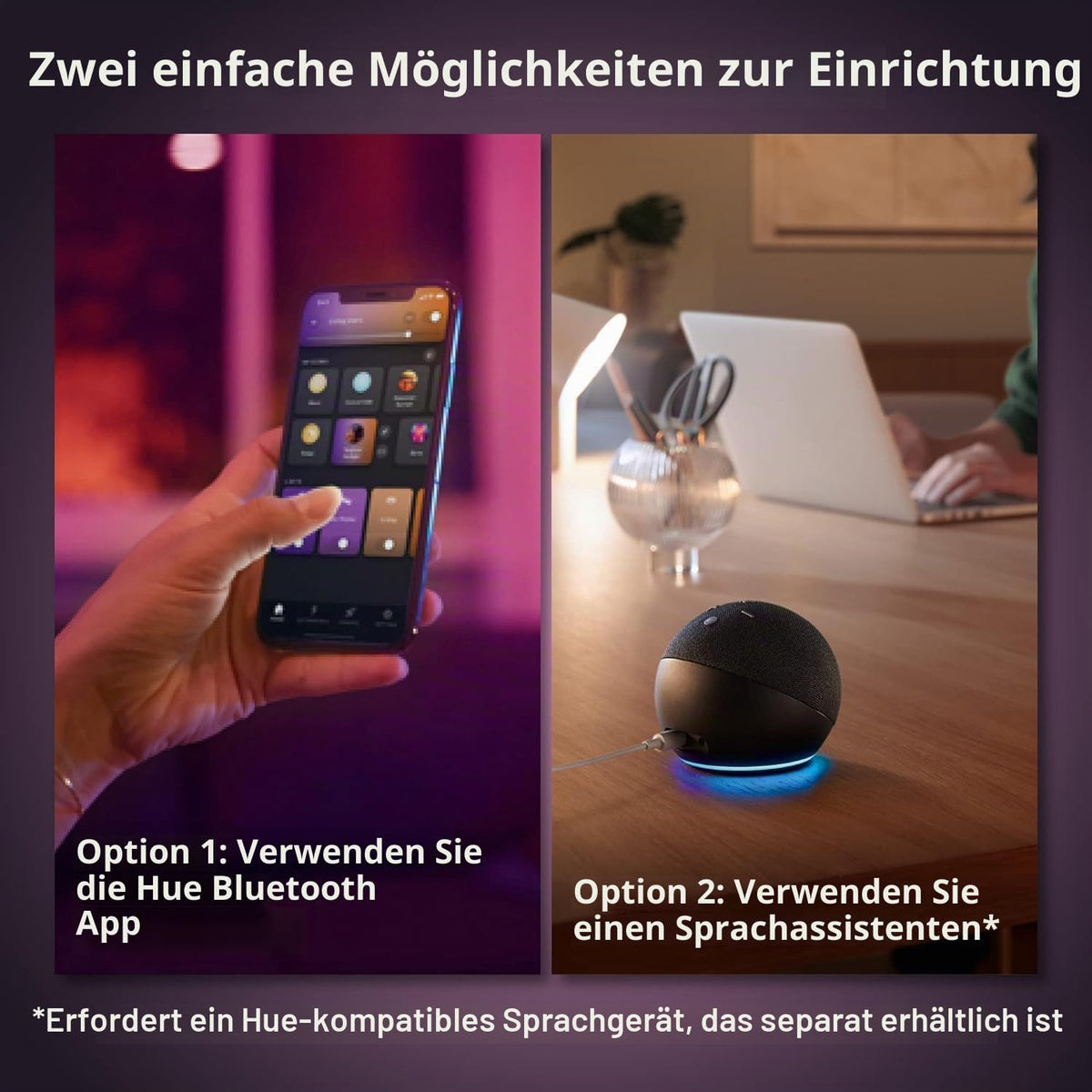 Philips Hue Centura Recessed Spots, Round, 1 Pack, Black - 8720169318915