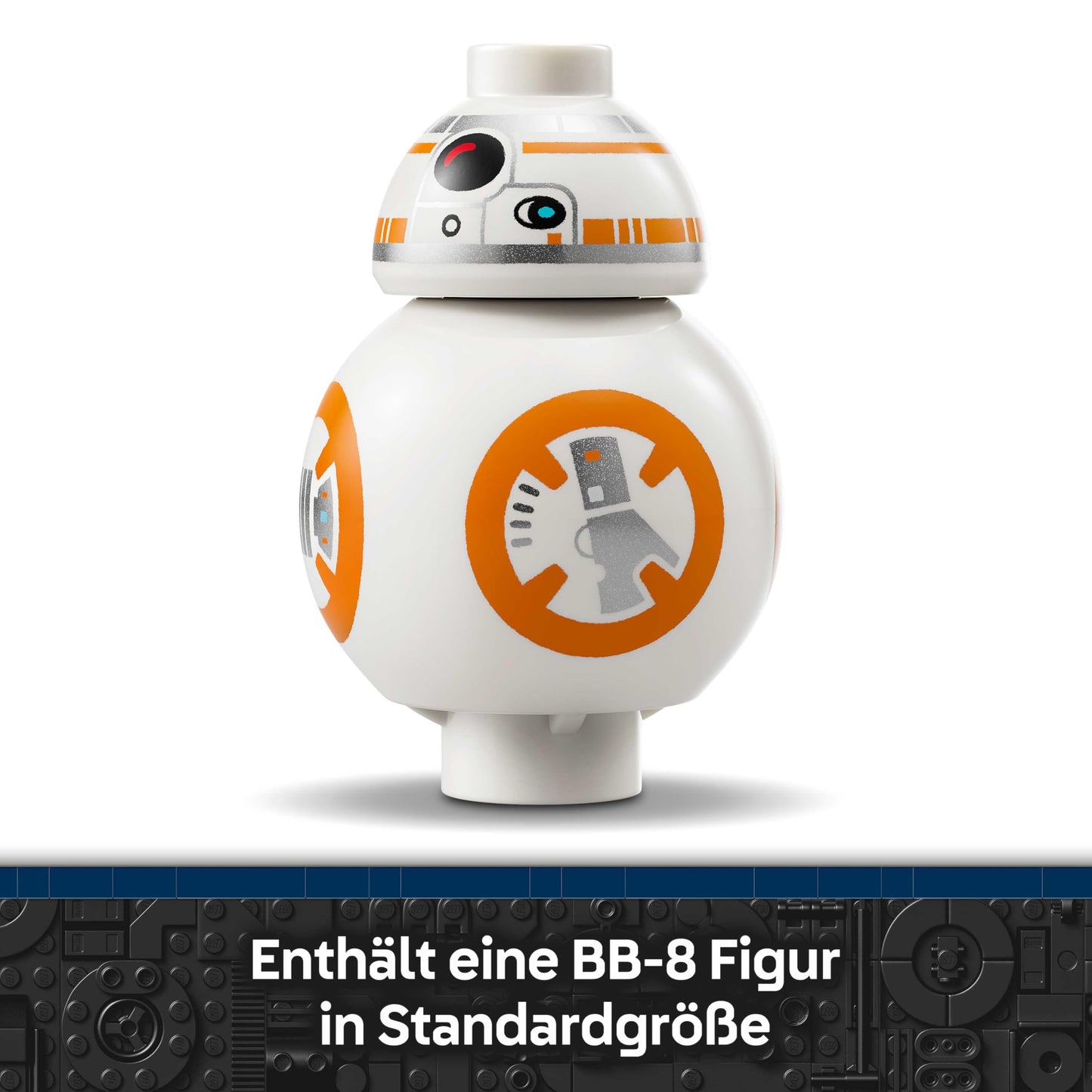 LEGO Star Wars 75452 The Astromech Droid BB-8 - Collectible toy for playing and displaying - DIY decoration - Gift for children, boys, girls and all fans aged 10 and over
