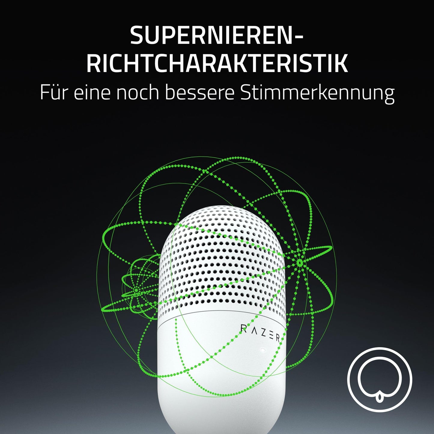 Razer Seiren V3 Mini White (RZ19-05050300-R3M1)