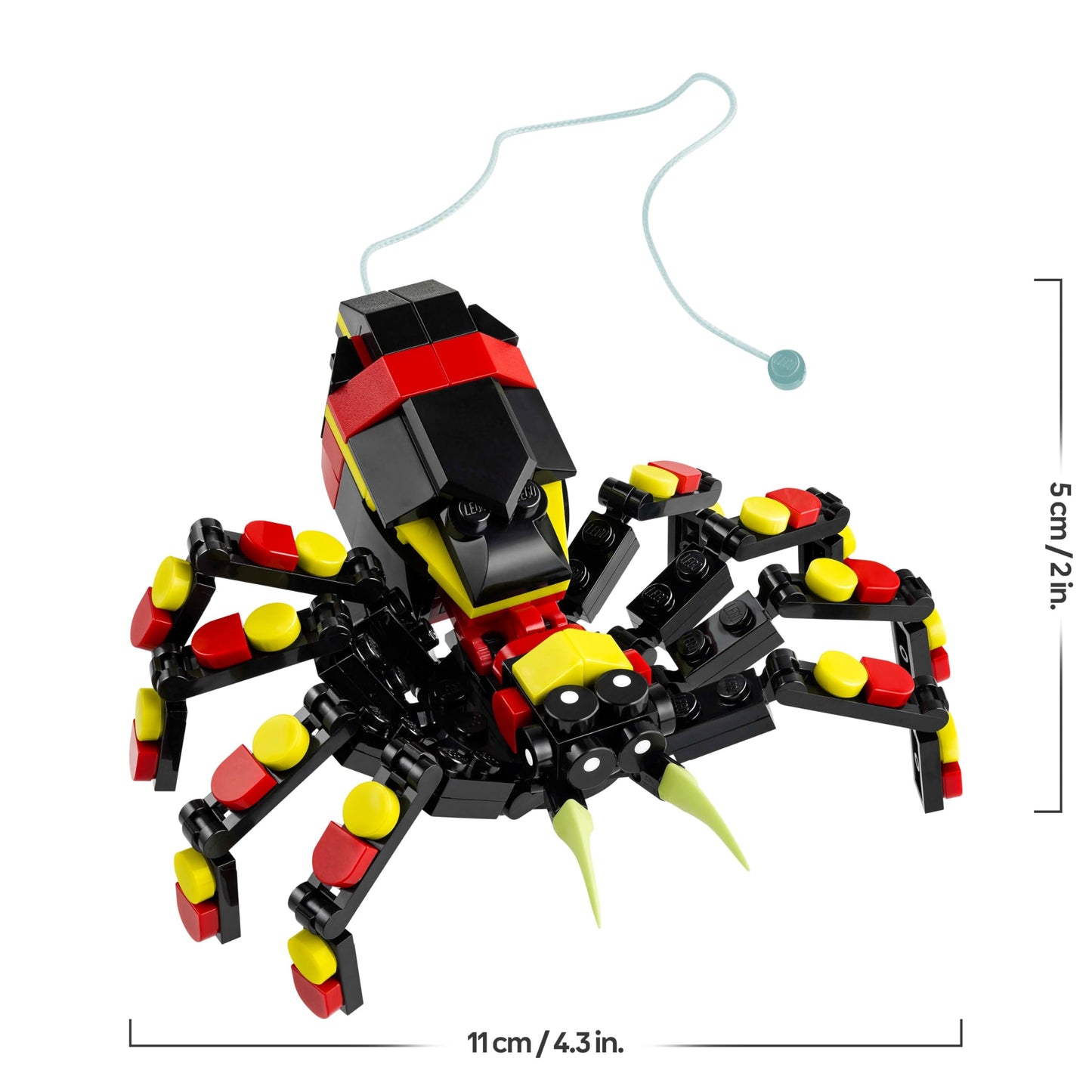 LEGO Creator 3in1 Wild Animals: Surprise Spider - Toy to convert into a scorpion figure or snake - Building set with 3 models - Gift for boys and girls aged 7 and up 31159