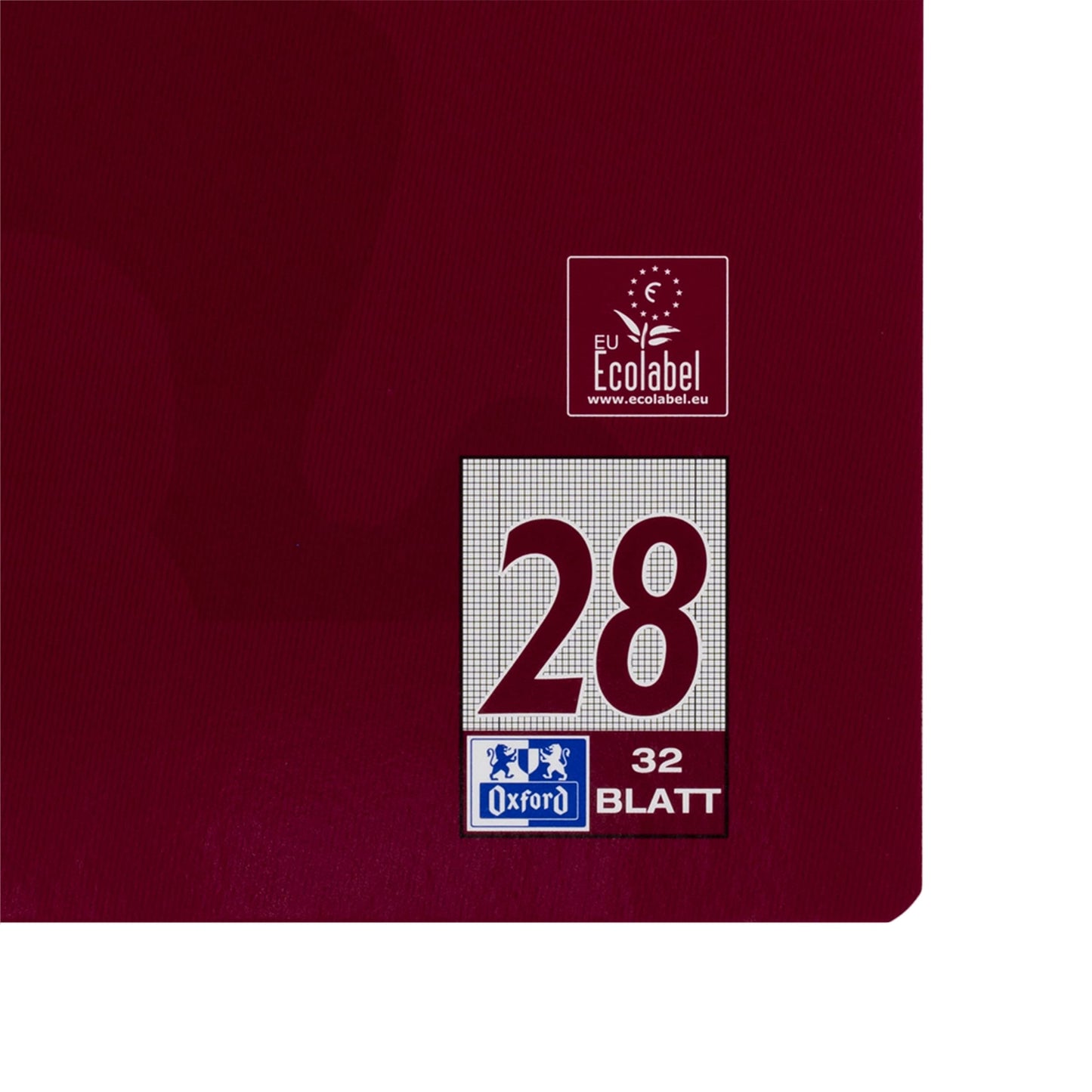 Oxford exercise book A4, 32 sheets, ruling 28, squared, 10 pieces - 100050332
