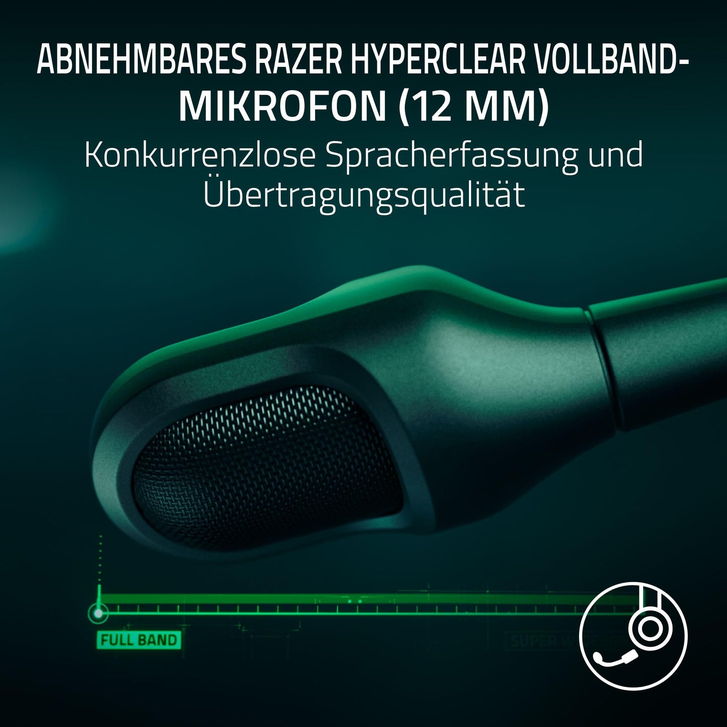 Razer BlackShark V3 Pro for Playstation - Wireless e-sports headset with active noise cancellation (ANC) - Triforce 50mm driver - HyperSpeed 2.4 GHz - THX Spatial Audio - PS5/PC | White - RZ04-05400600-R3G1