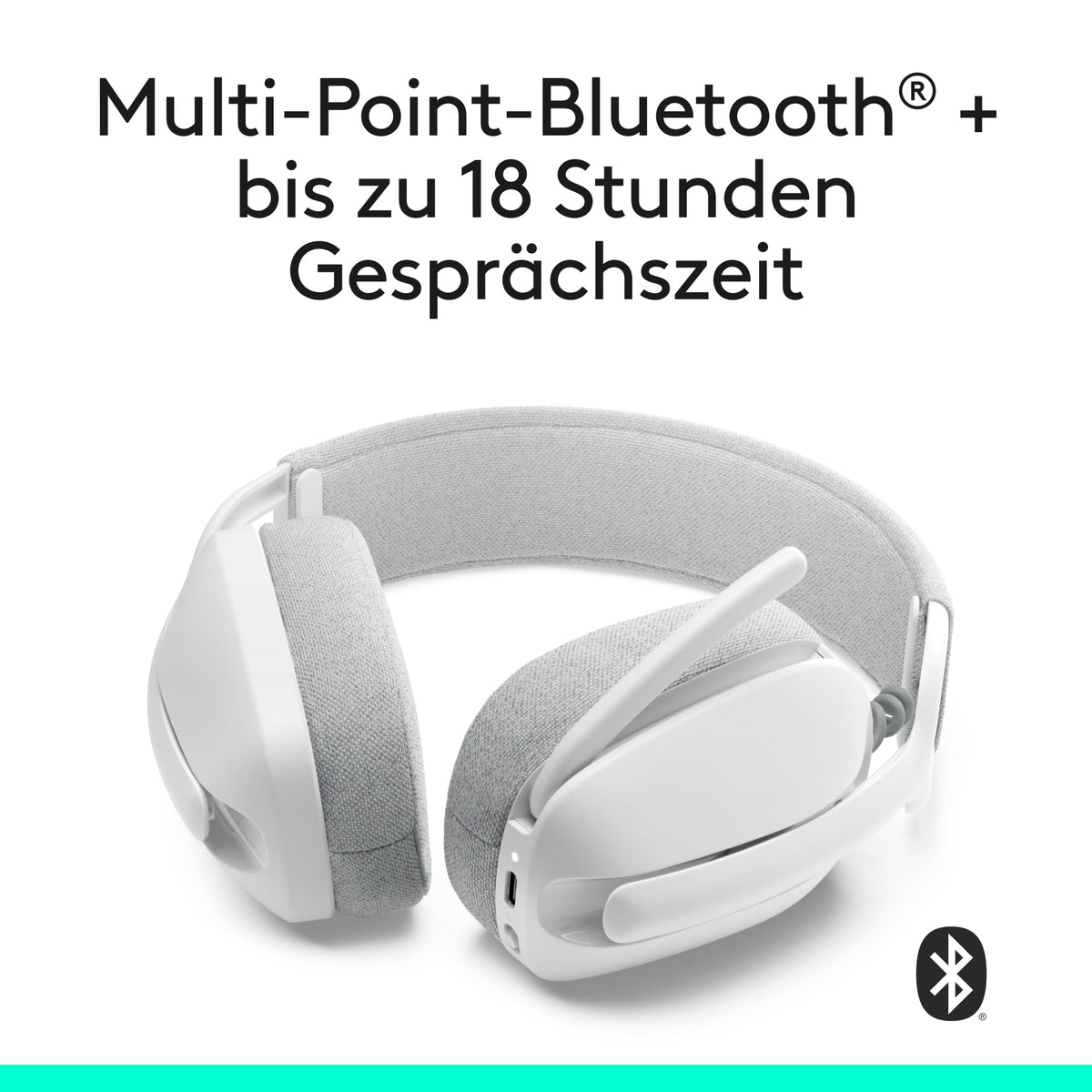 Logitech Zone Vibe 100 Lightweight Wireless Over-Ear Headphones - 981-001219
