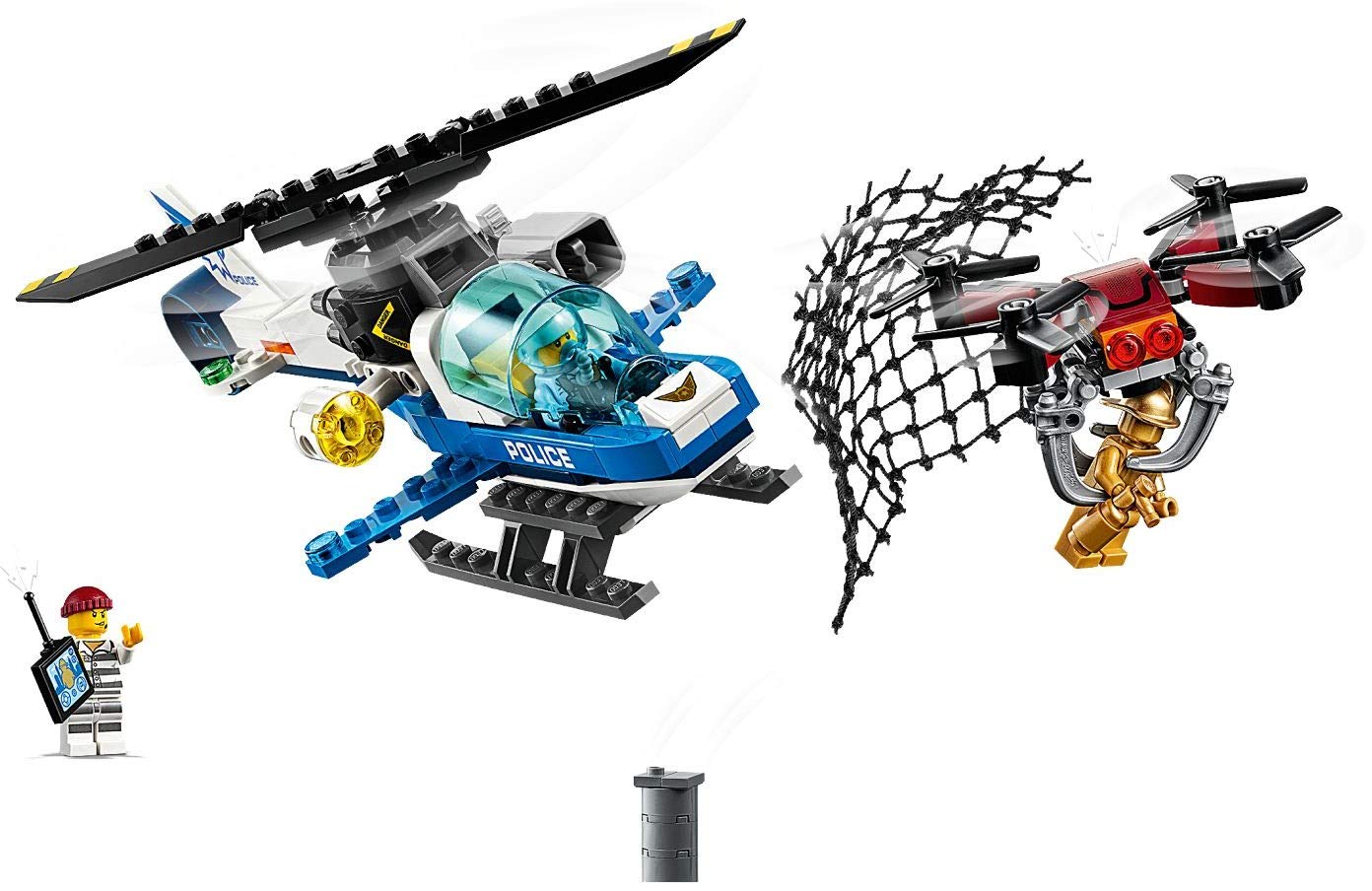 City Lego Sky Police Drone Chase 60207 Building Set, New 2019 (192 Pieces) - 6251533