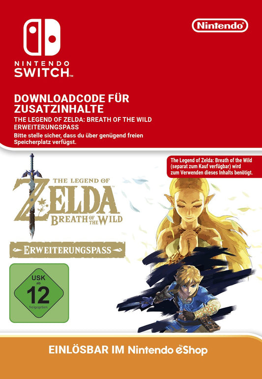 Zelda: Breath of the Wild Expansion Pass DLC [Switch Download Code] - 2560366