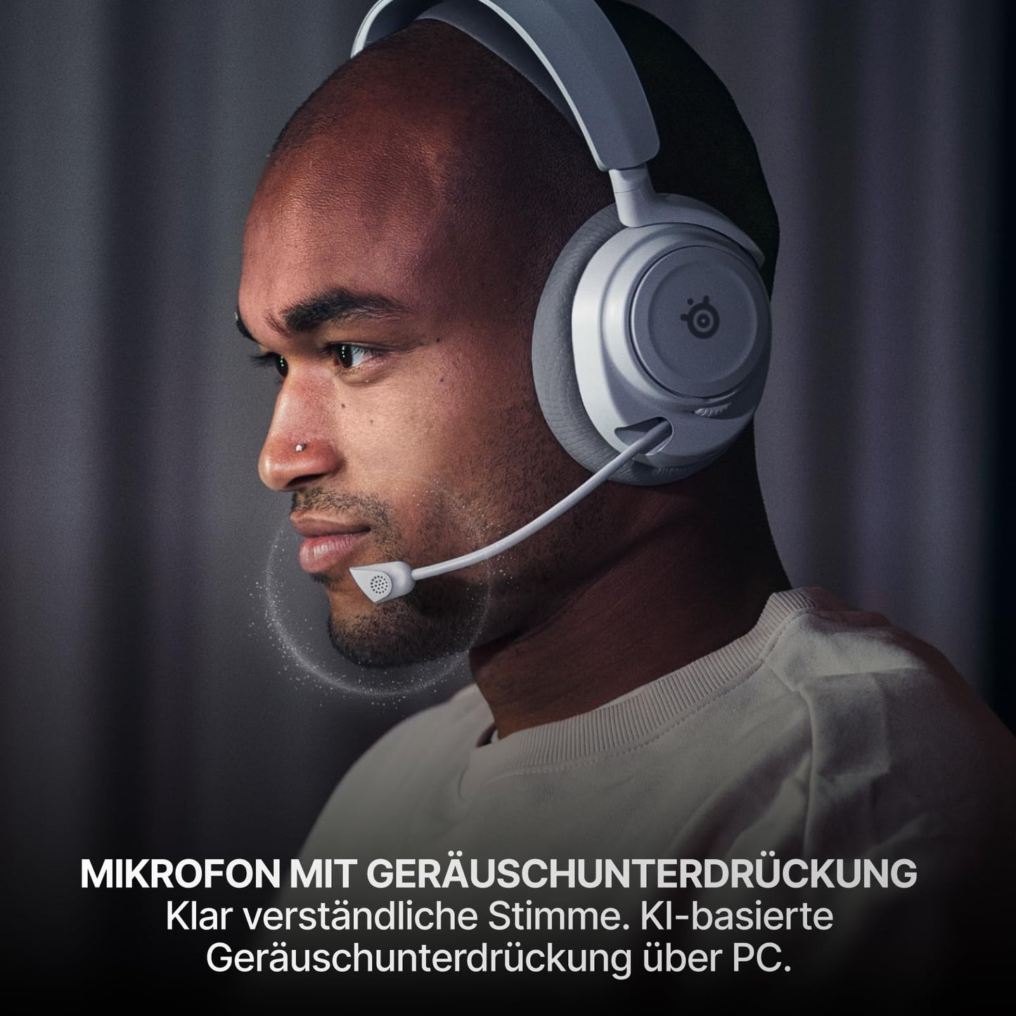 SteelSeries Arctis Nova 7P Wireless Gen 2 - PS5 Headset - Gaming Headset Wireless - App Control - Over 50 Hours Battery & Quick Charge Function - 2.4 GHz + Bluetooth - For PlayStation, PC & More - Black - 61744