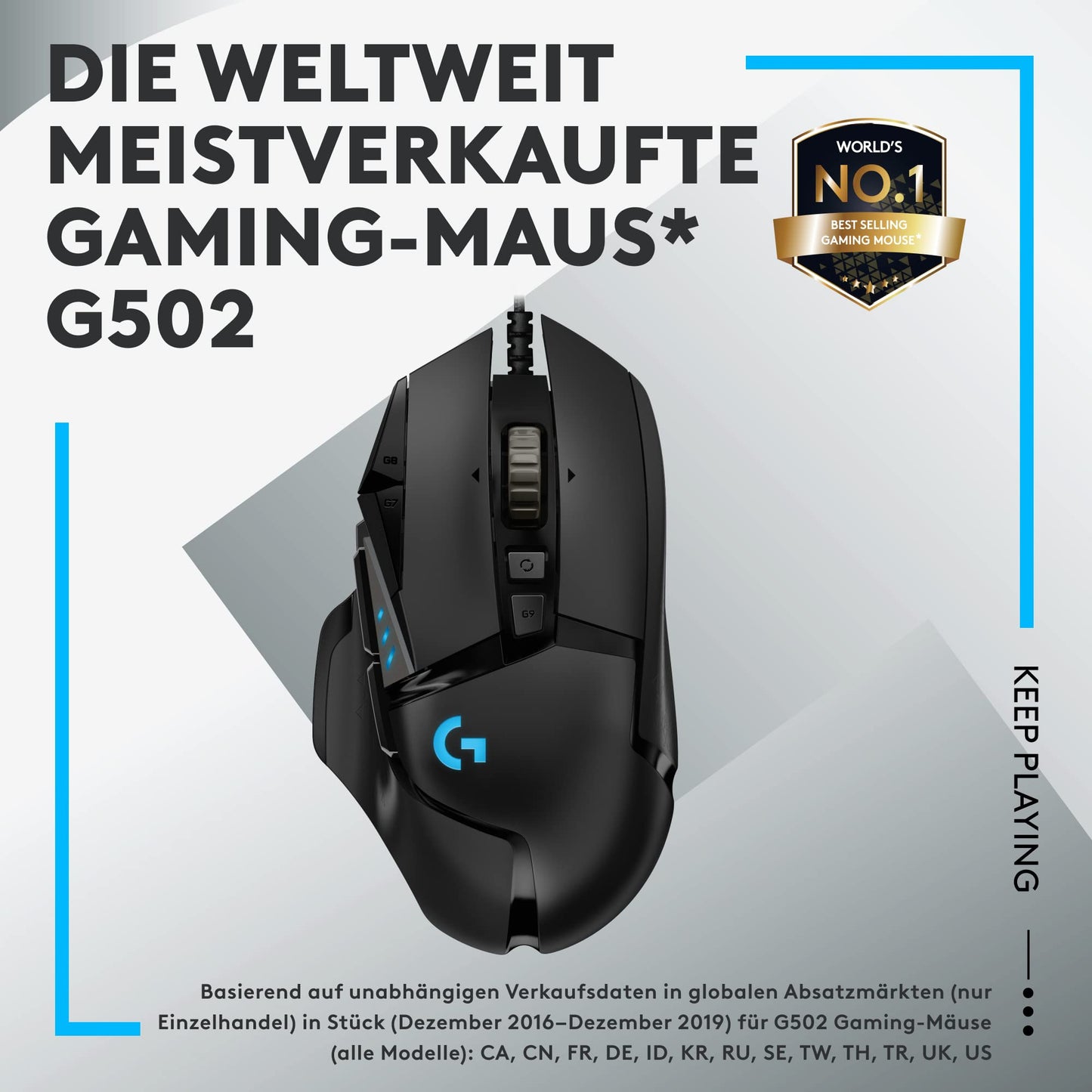 Logitech G502 HERO + Logitech G435 Set