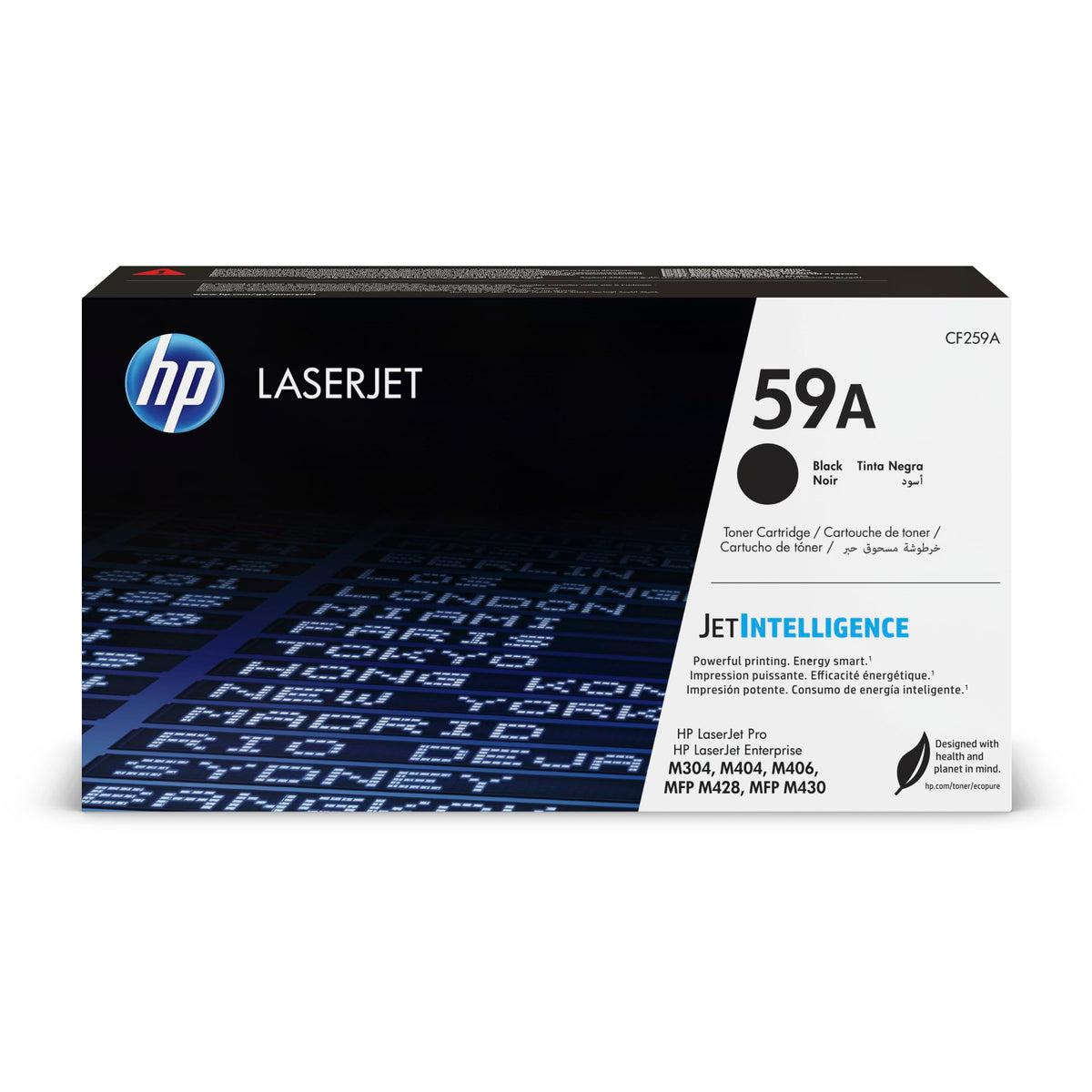 HP 59 LaserJet Original Toner Cartridge Black, for HP LaserJet Pro M404, HP LaserJet Pro M428, HP LaserJet Pro M304 - CF259A