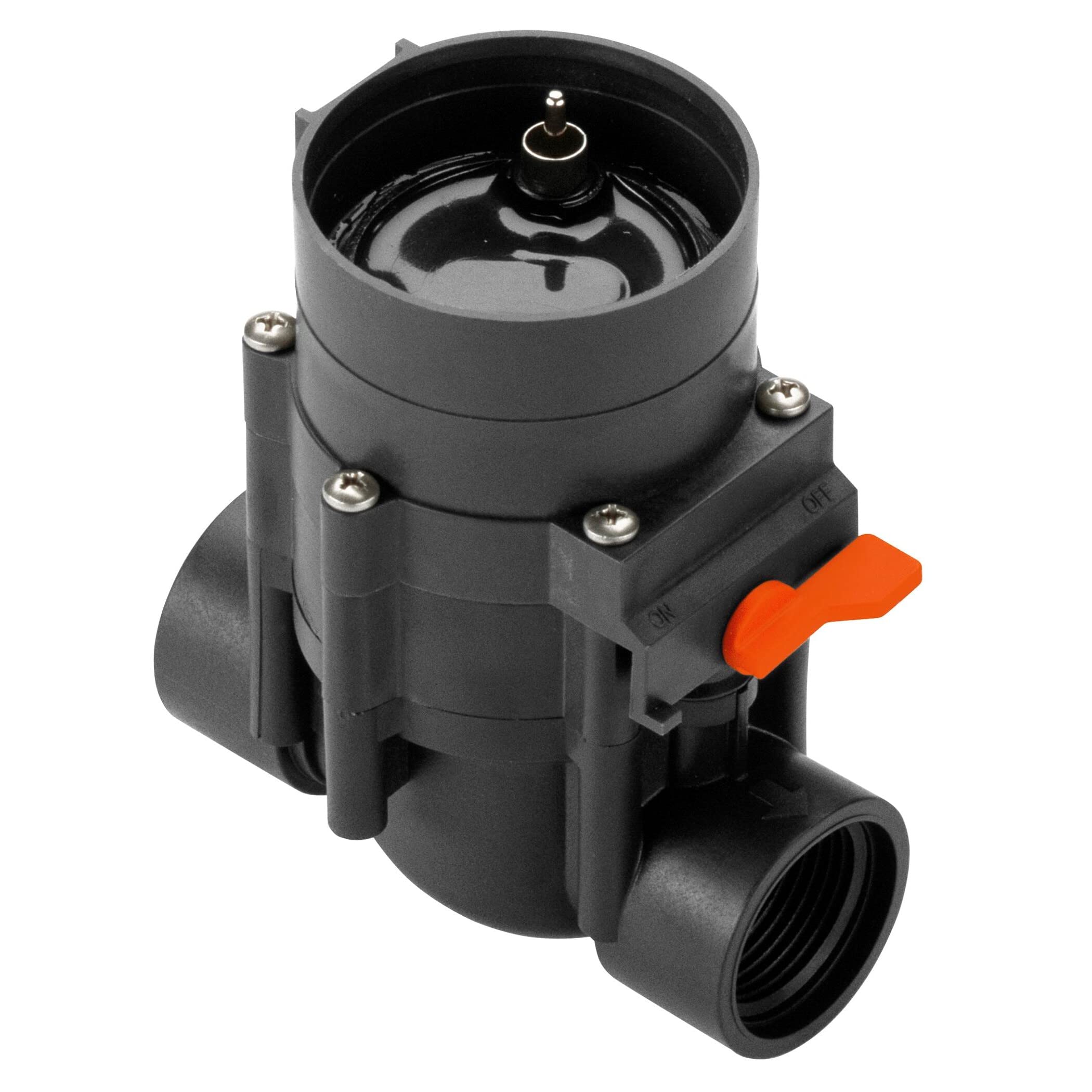 Gardena Irrigation Valve 9V: Automatic irrigation control, wireless, flow optimized, manual opening and closing of the valve (1251-20) 20 x 20 x 30 cm - 1251-U