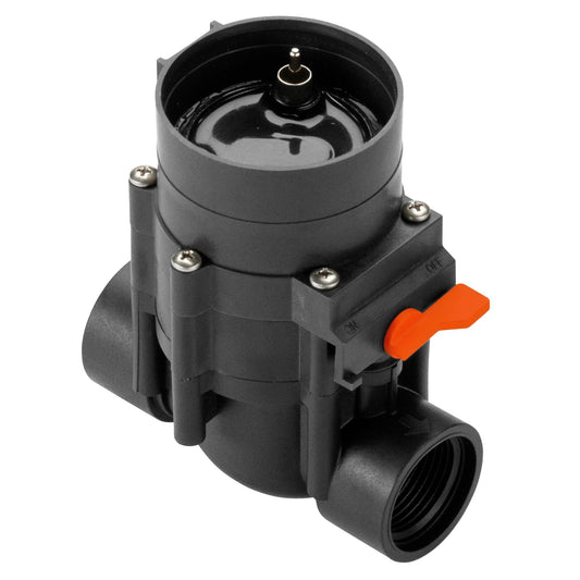 Gardena Irrigation Valve 9V: Automatic irrigation control, wireless, flow optimized, manual opening and closing of the valve (1251-20) 20 x 20 x 30 cm - 1251-U