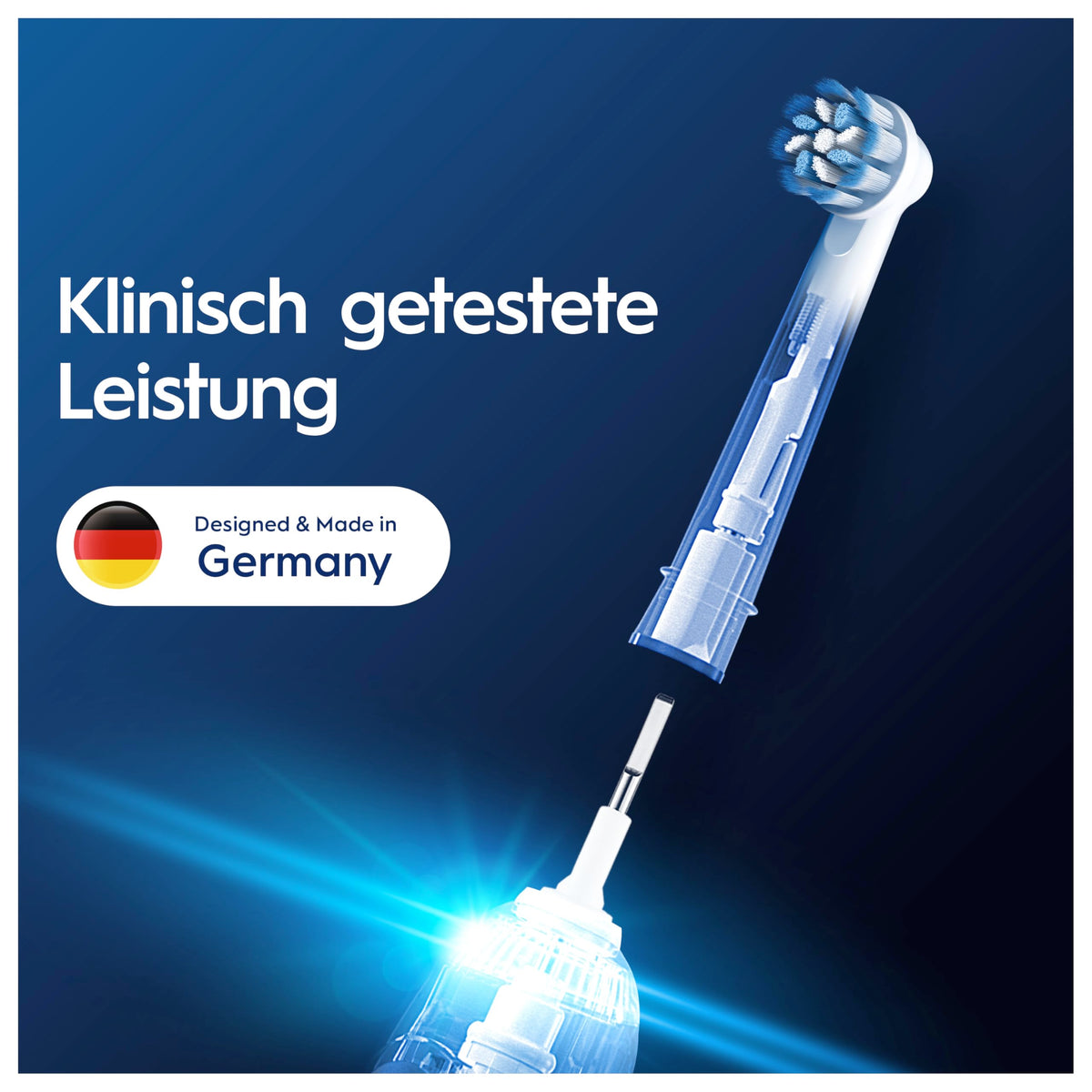 Oral-B Pro Sensitive Clean capete de periuță de dinți pentru periuțe electrice, 12 bucăți, curățare delicată a dinților, X-perii, capete originale pentru periuțele de dinți Oral-B, ambalaj potrivit pentru cutia poștală. - 8006540859933